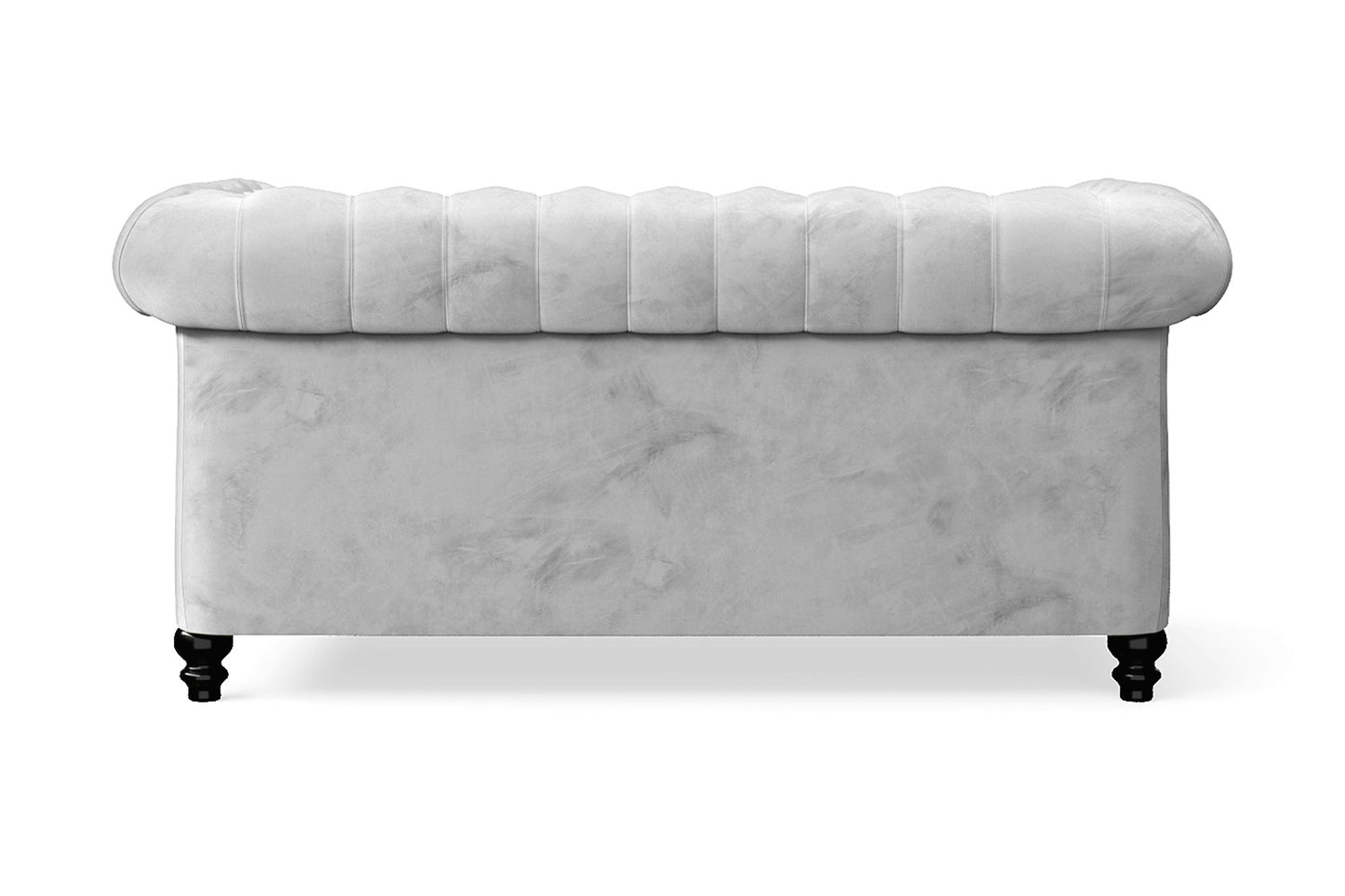 Aversa 2 Seater Sofa White Velvet