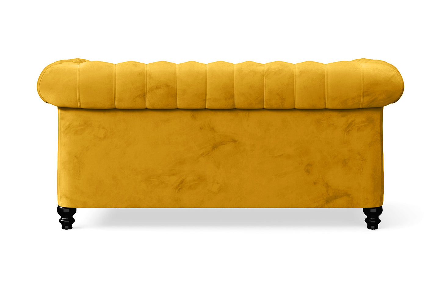 Aversa 2 Seater Sofa Yellow Velvet