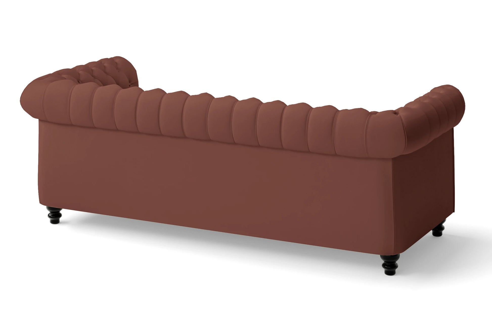 Aversa 3 Seater Sofa Mauve Leather