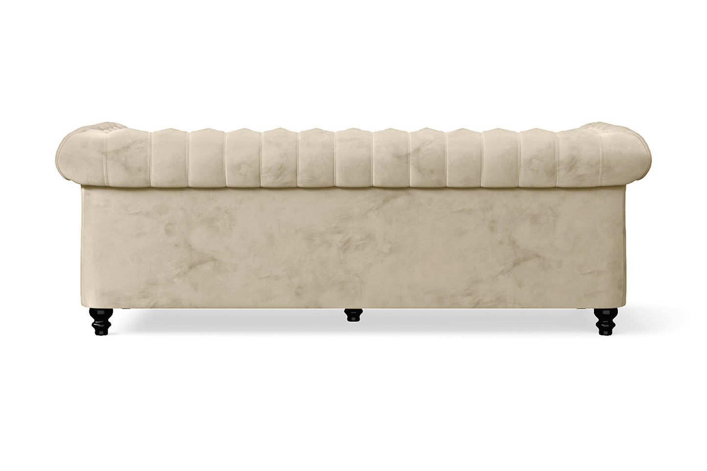 Aversa 3 Seater Sofa Cream Velvet