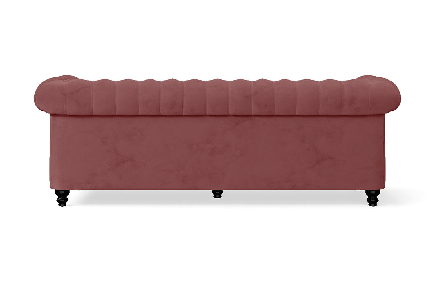 Aversa 3 Seater Sofa Pink Velvet