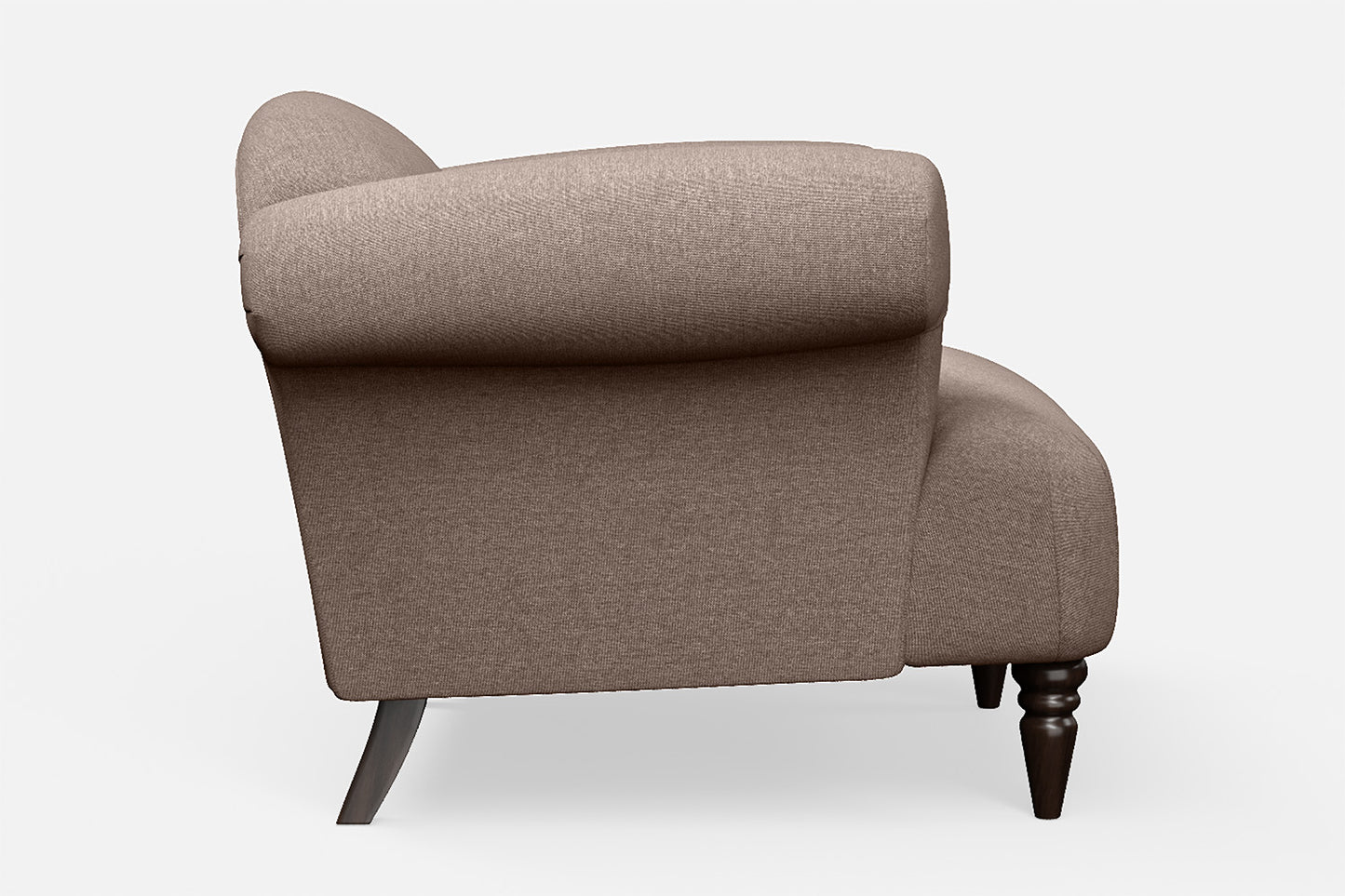 Barberton Armchair Caramel Linen Fabric