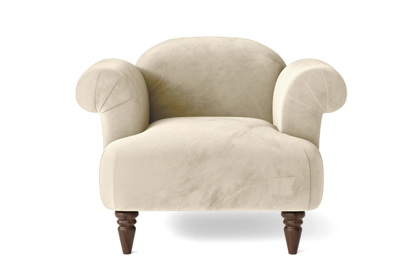 Barberton Armchair Cream Velvet