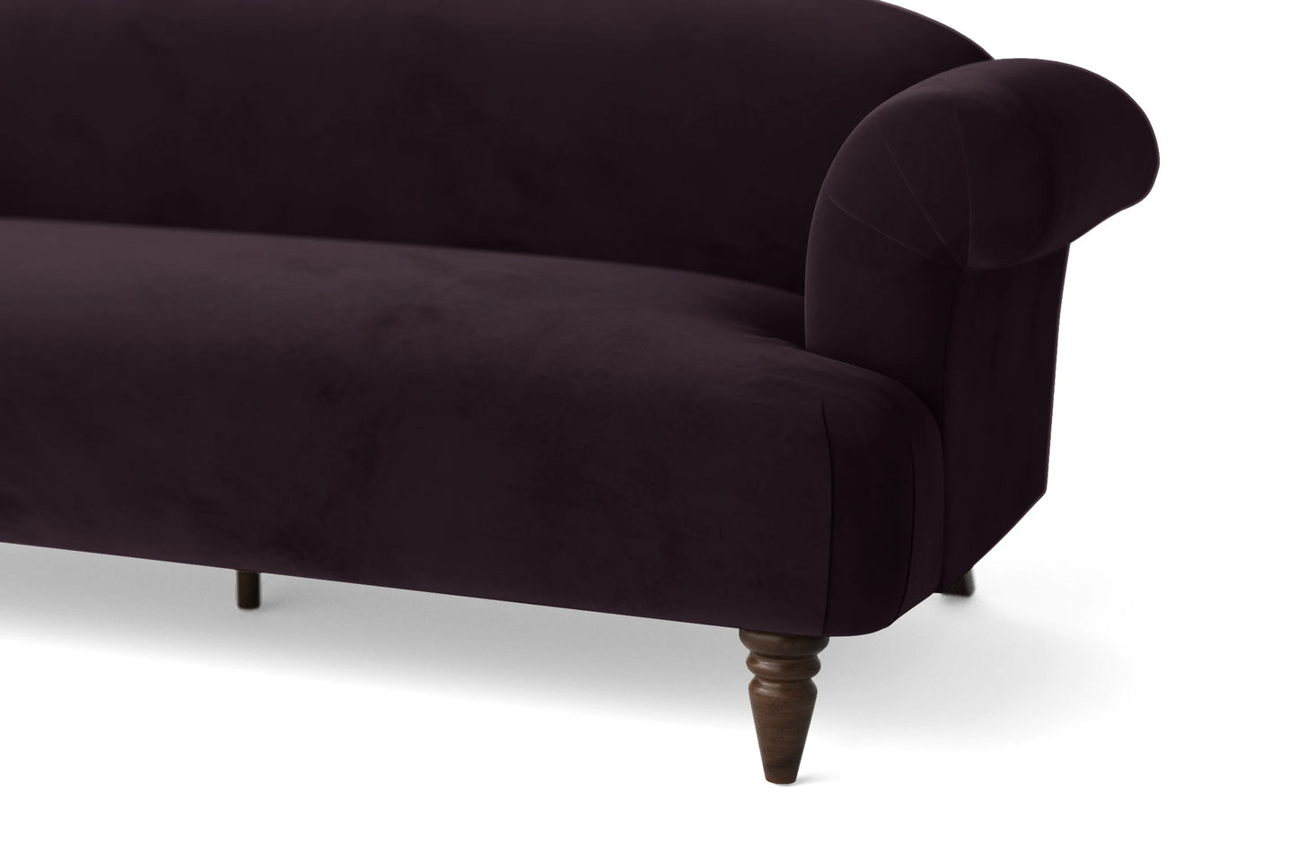 Barberton Armchair Purple Velvet