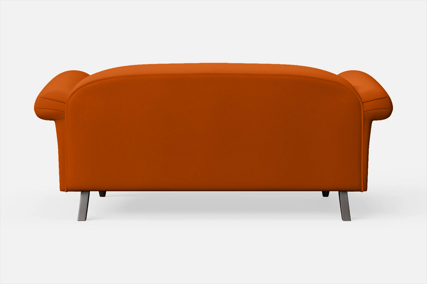 Barberton 2 Seater Sofa Orange Leather