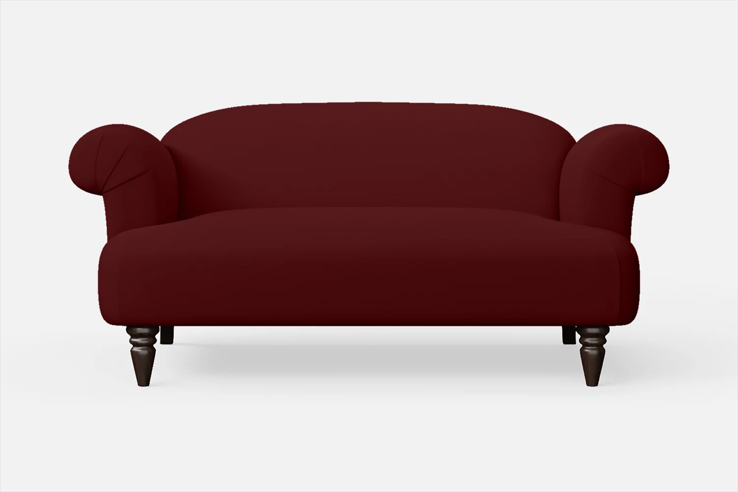 Barberton 2 Seater Sofa Red Leather