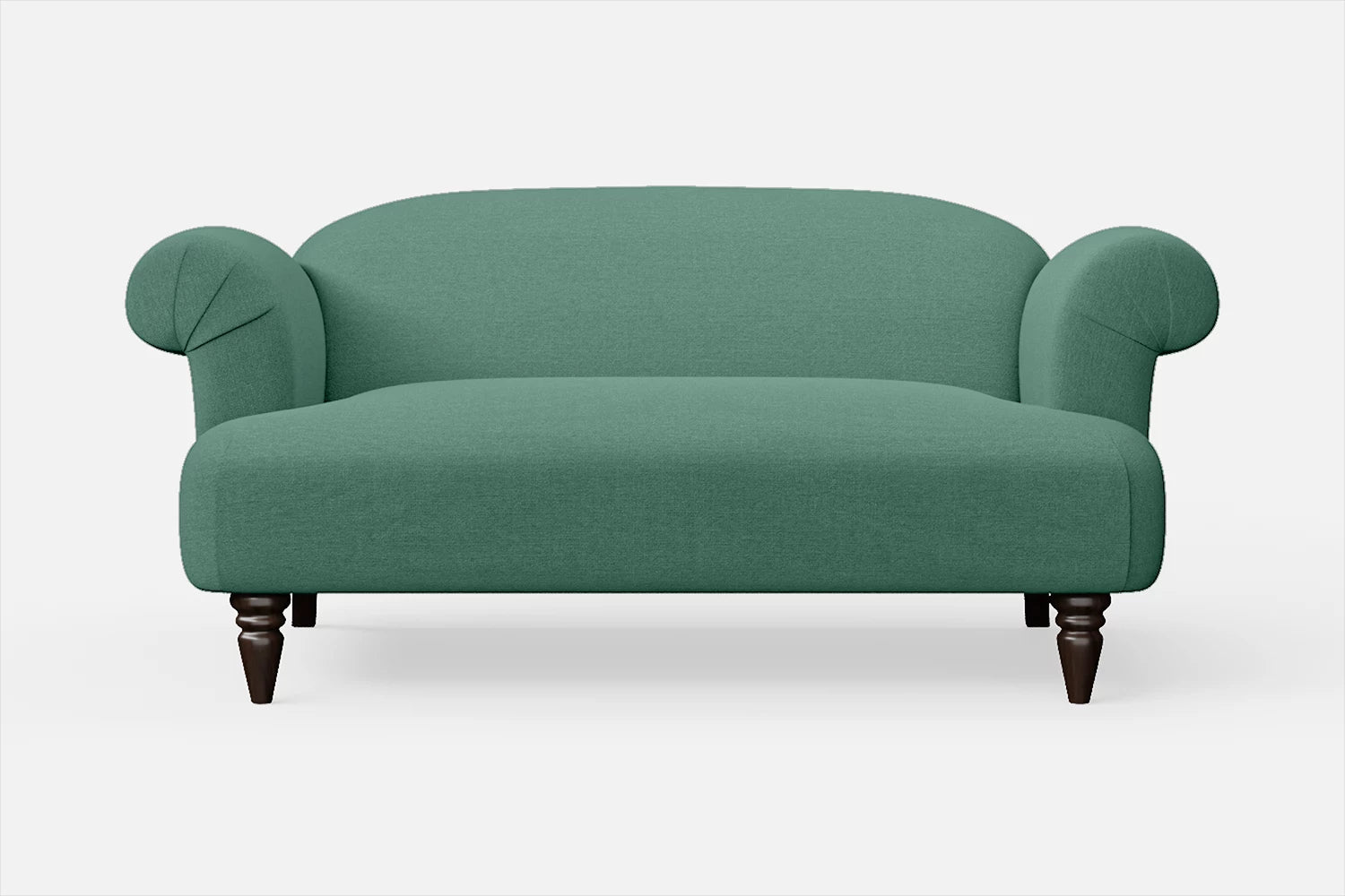 Barberton 2 Seater Sofa Mint Green Linen Fabric