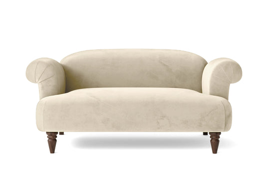 Barberton 2 Seater Sofa Cream Velvet