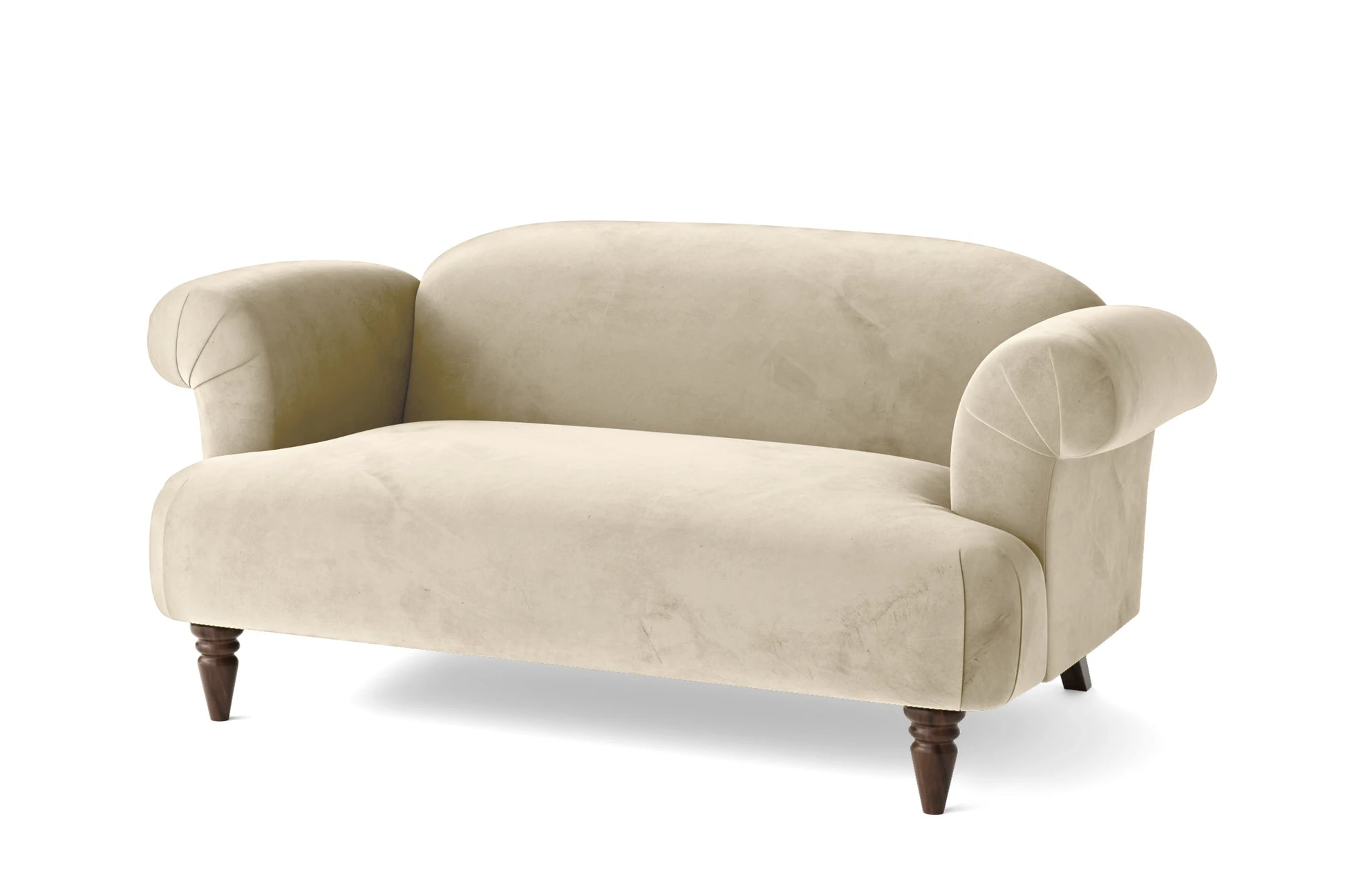 Barberton 2 Seater Sofa Cream Velvet