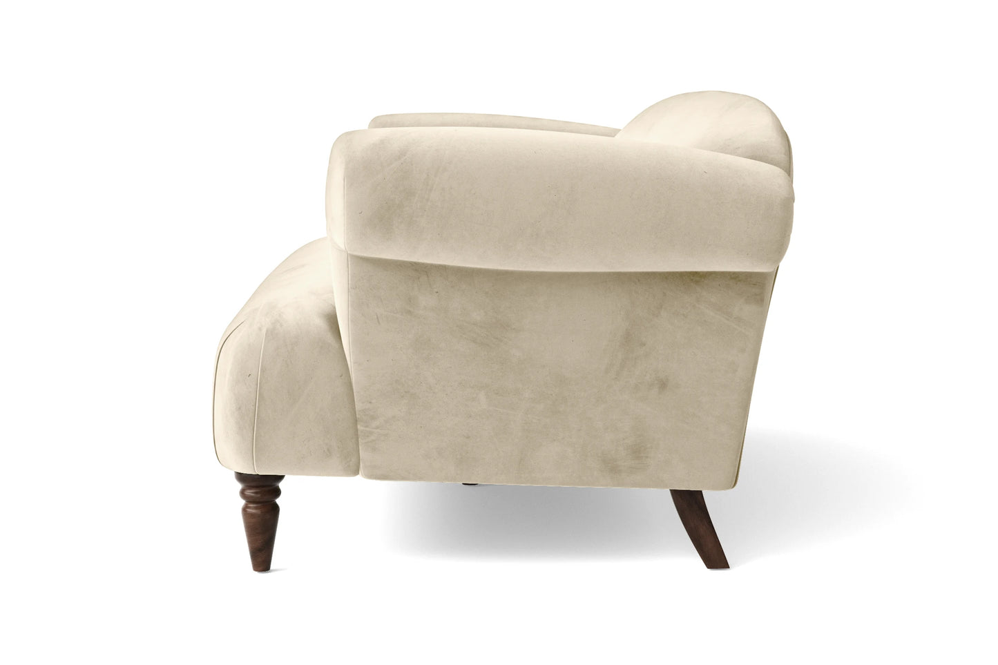 Barberton 2 Seater Sofa Cream Velvet