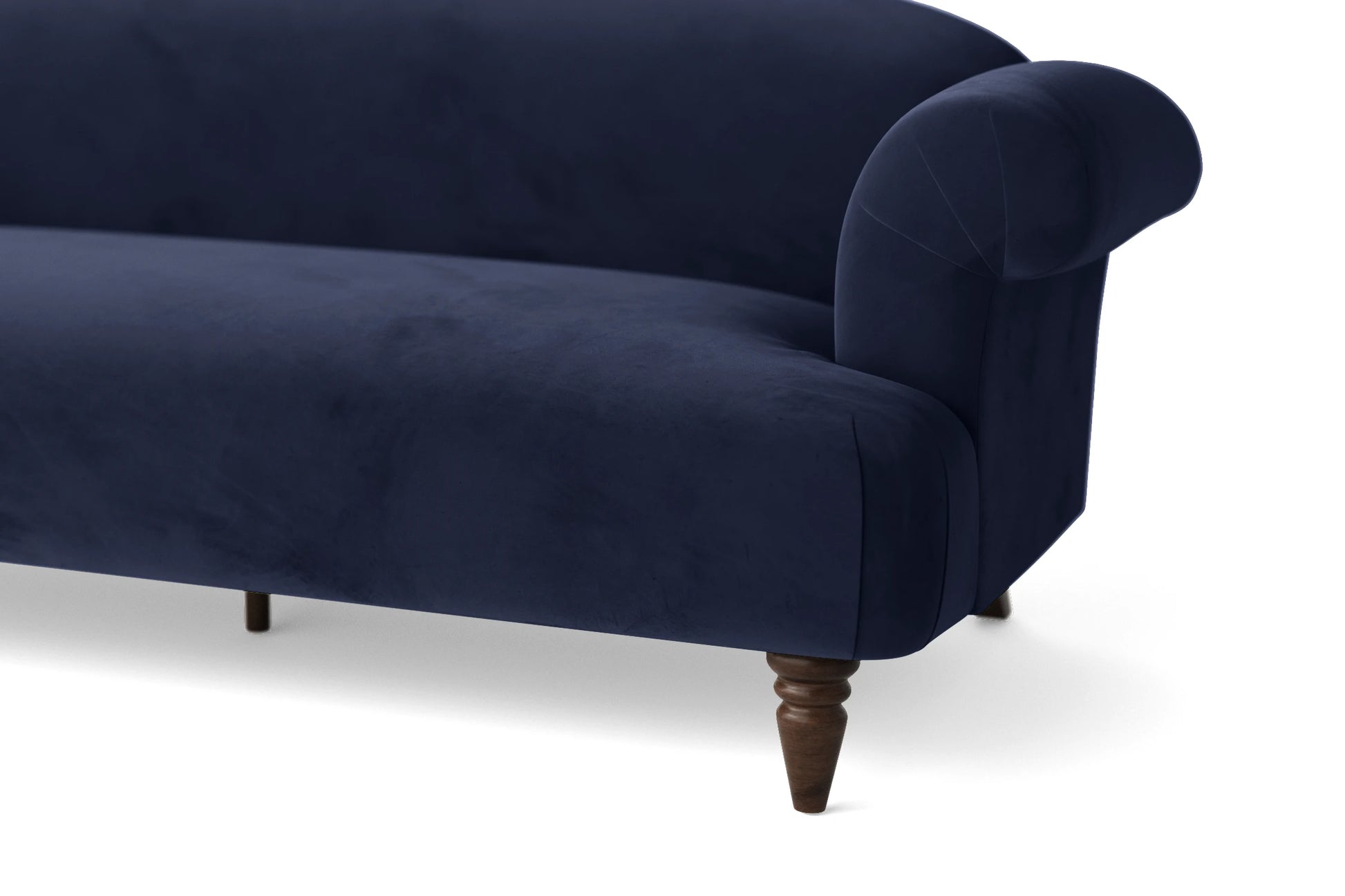 Barberton 2 Seater Sofa Dark Blue Velvet