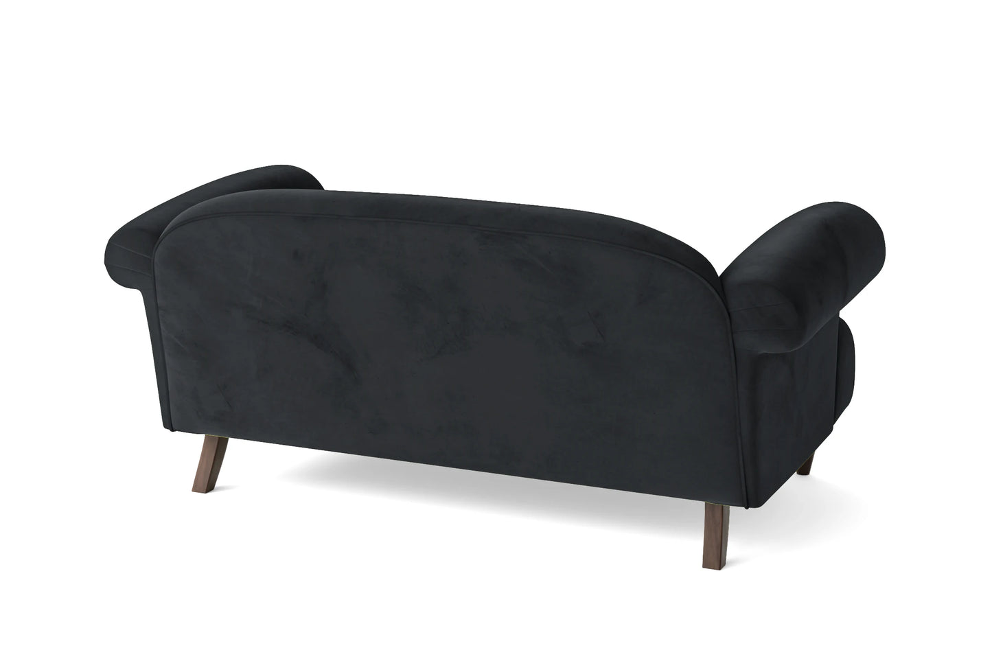 Barberton 2 Seater Sofa Dark Grey Velvet