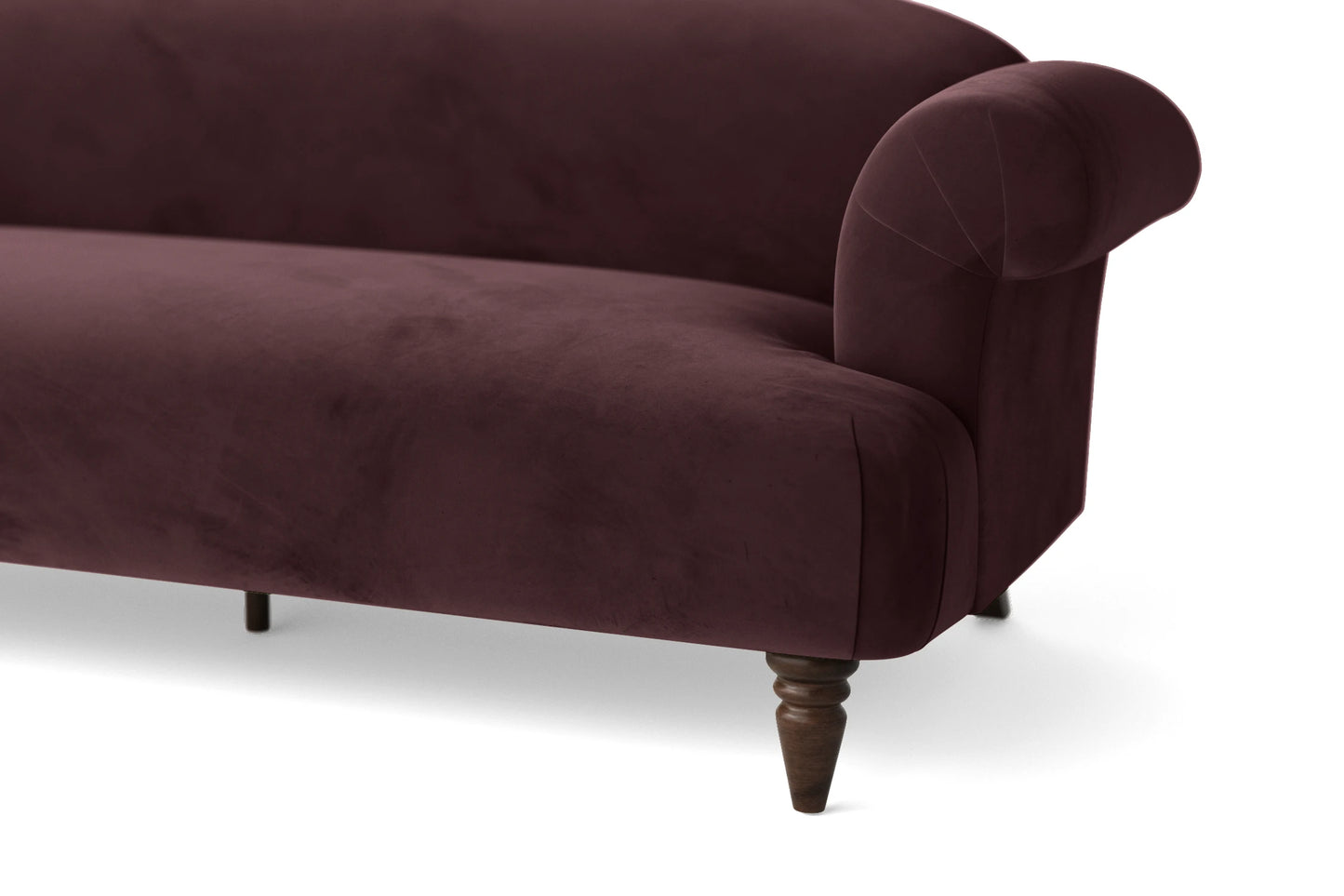 Barberton 2 Seater Sofa Grape Velvet