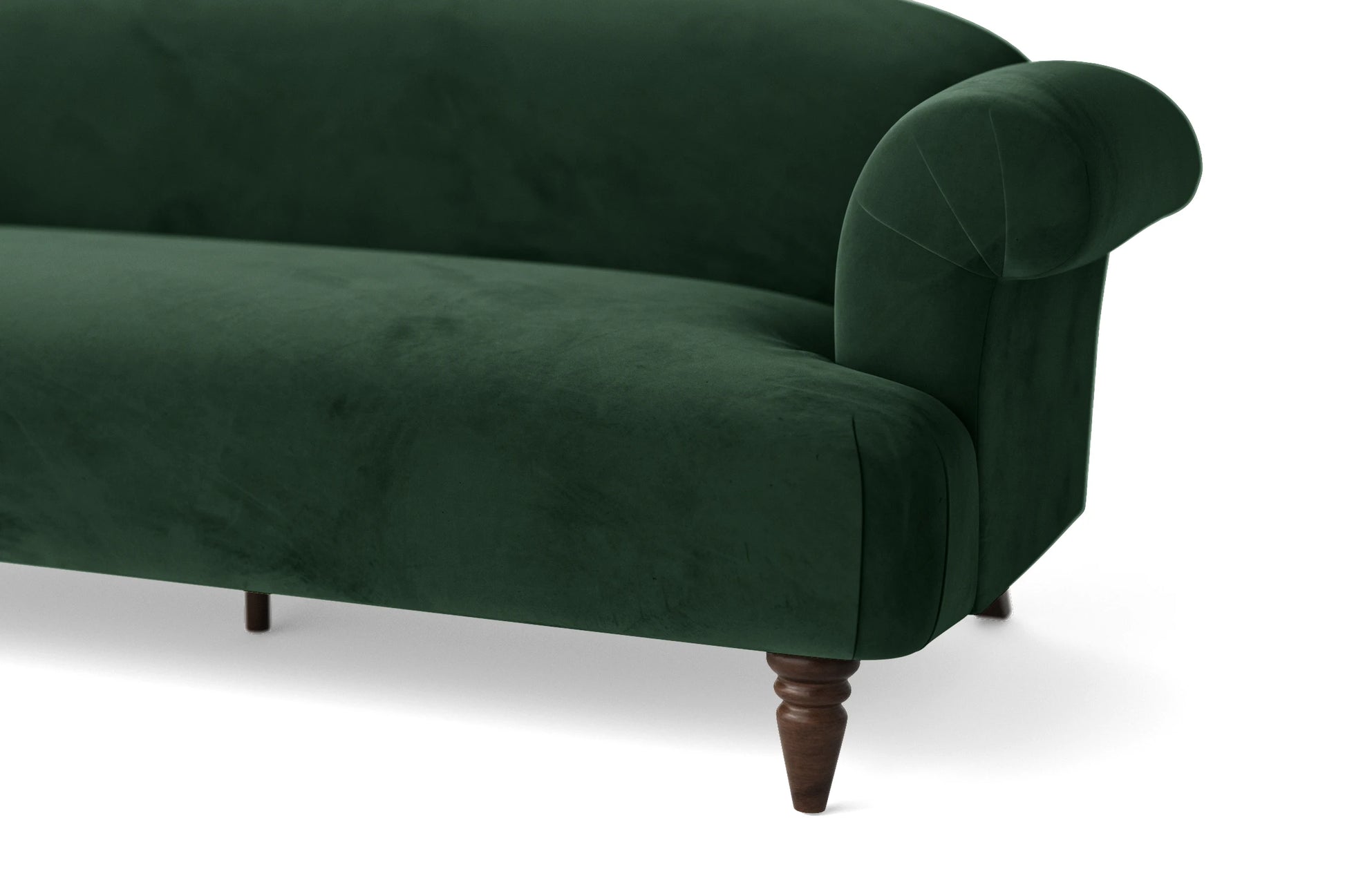 Barberton 2 Seater Sofa Green Velvet