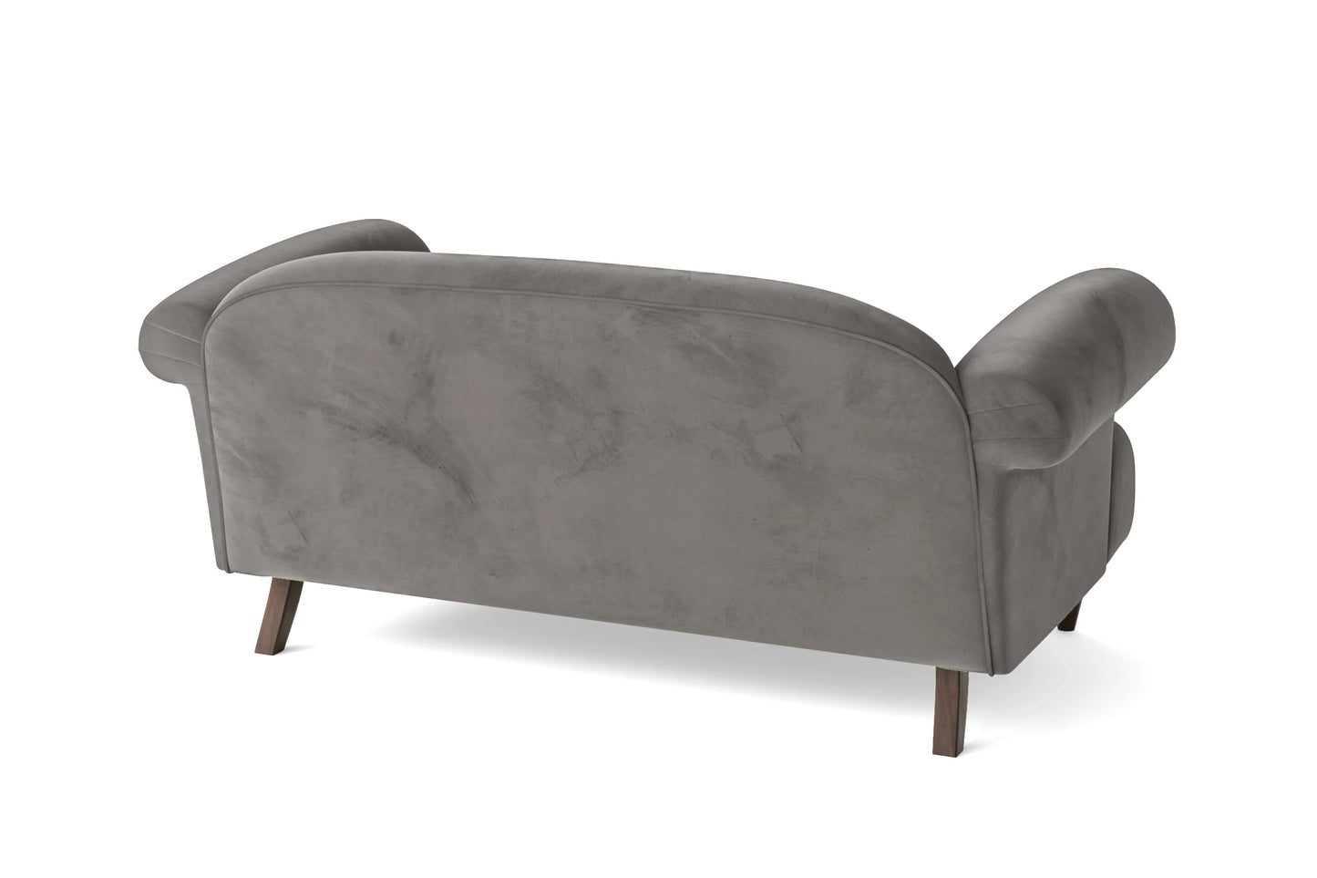 Barberton 2 Seater Sofa Grey Velvet