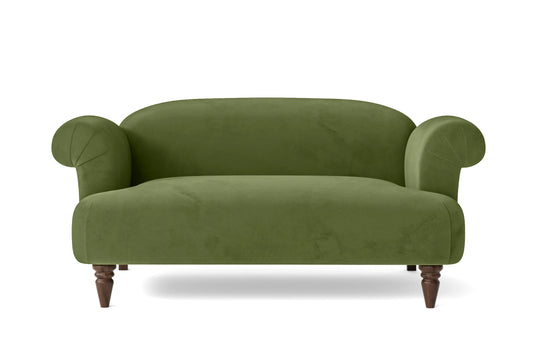 Barberton 2 Seater Sofa Lime Velvet