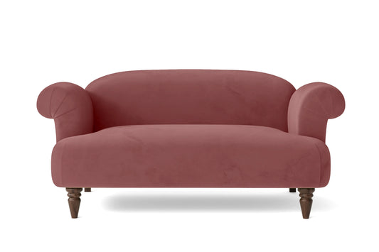 Barberton 2 Seater Sofa Pink Velvet