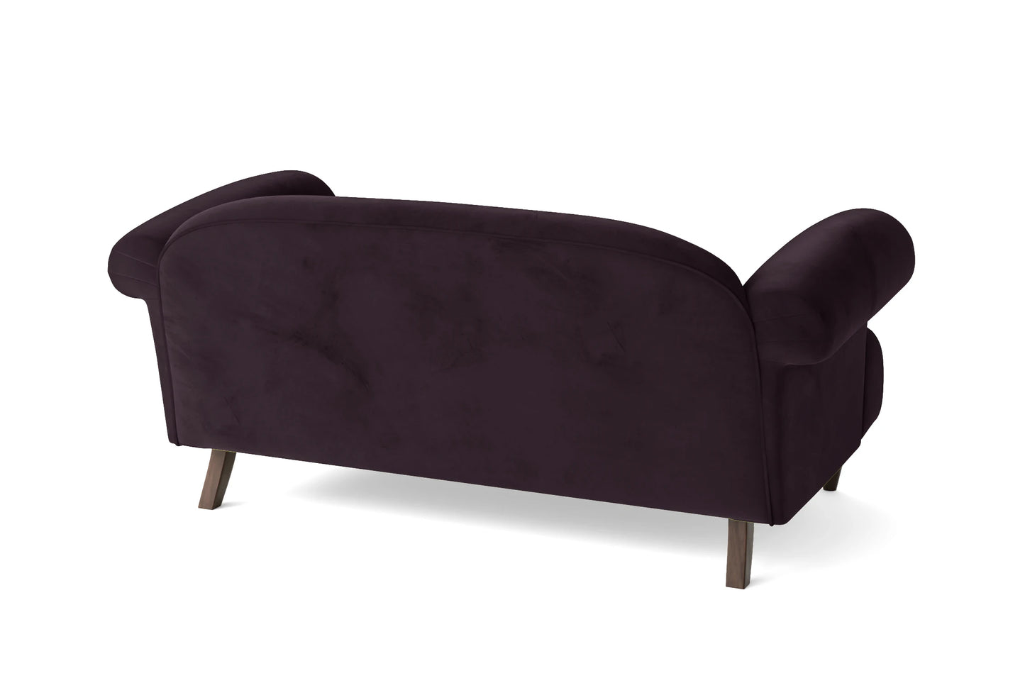 Barberton 2 Seater Sofa Purple Velvet