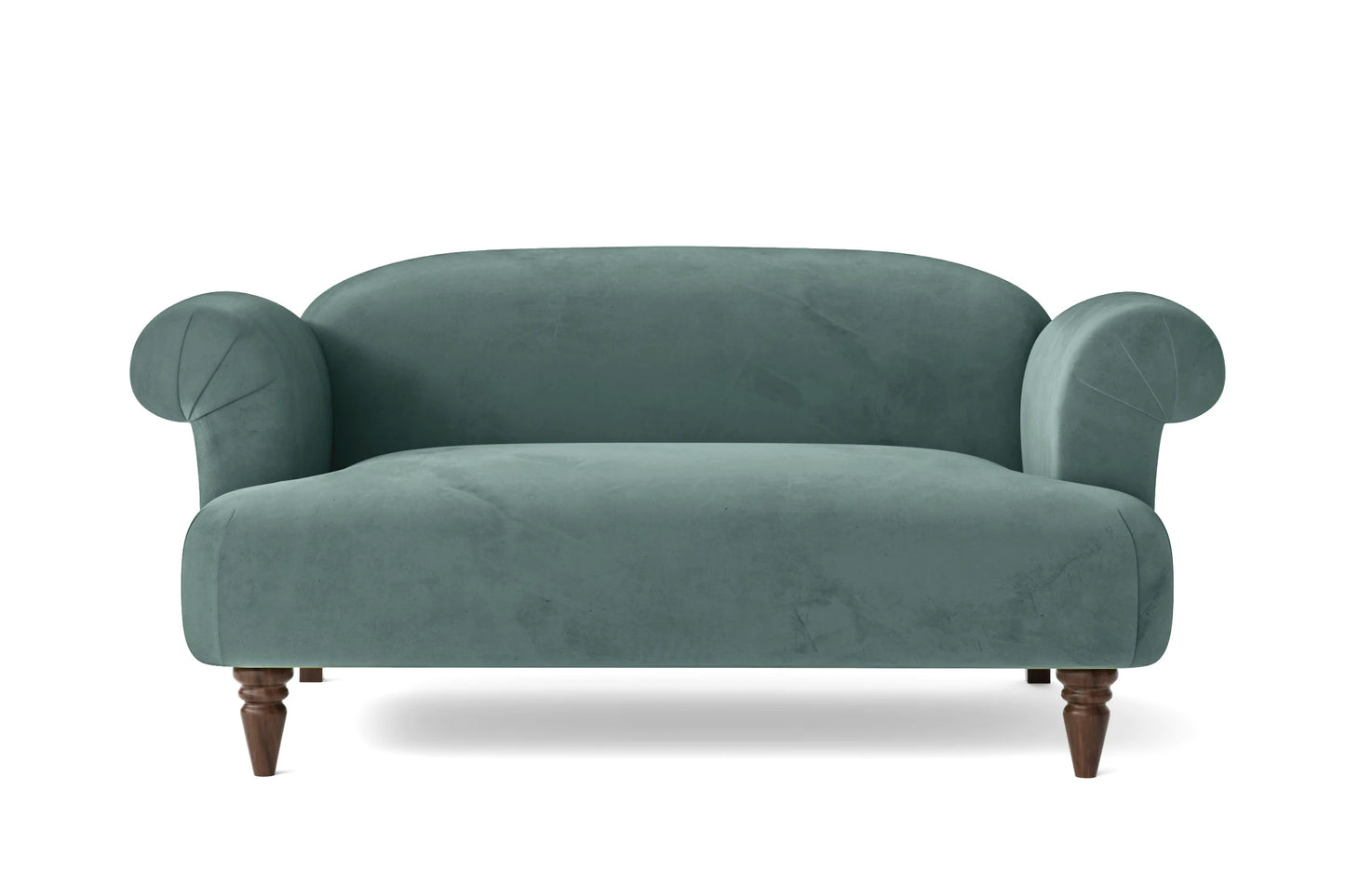 Barberton 2 Seater Sofa Teal Velvet