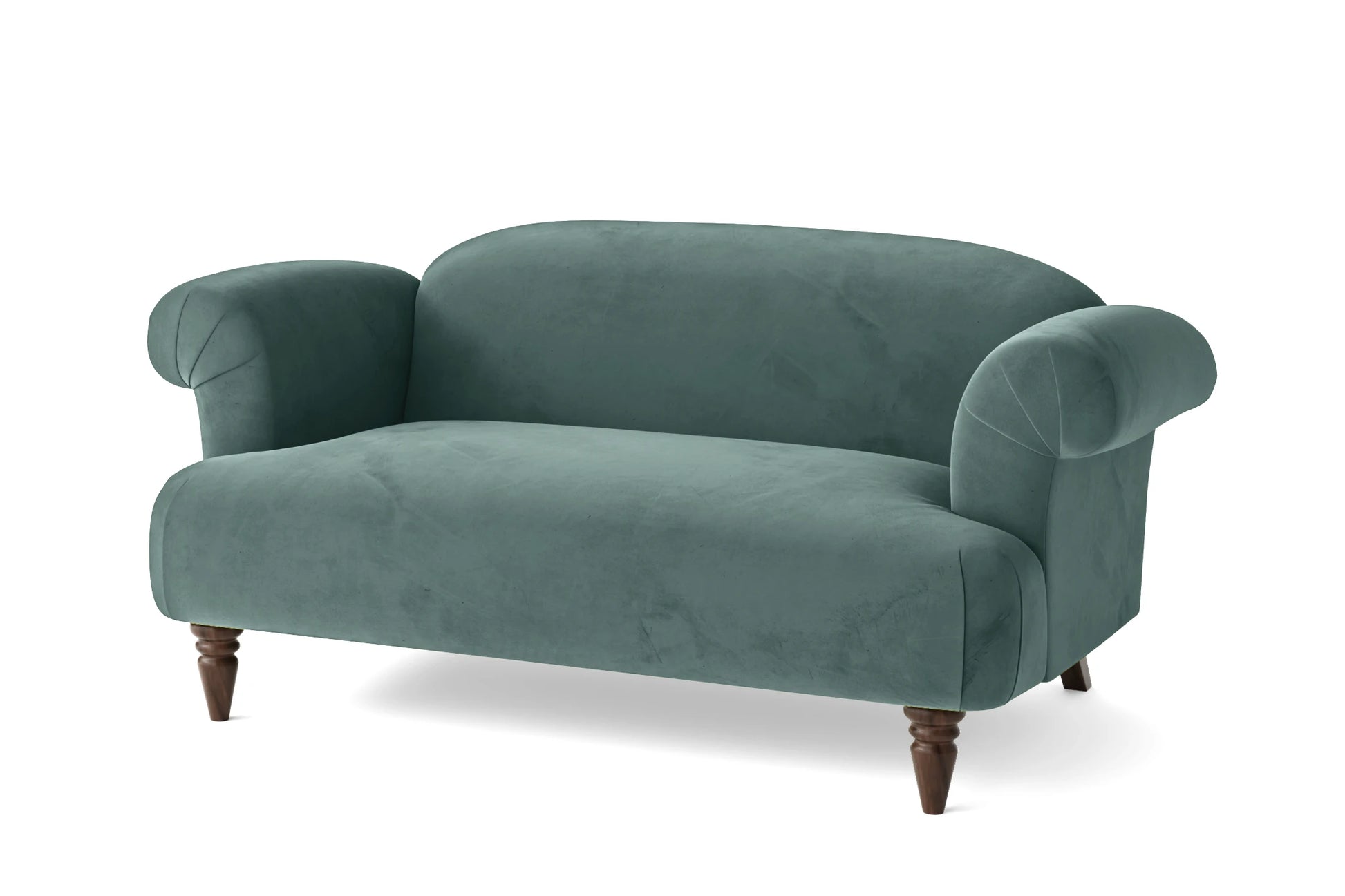 Barberton 2 Seater Sofa Teal Velvet