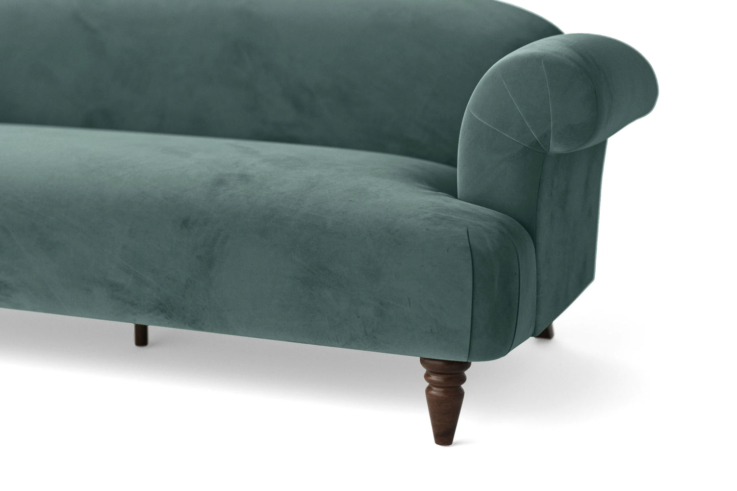 Barberton 2 Seater Sofa Teal Velvet