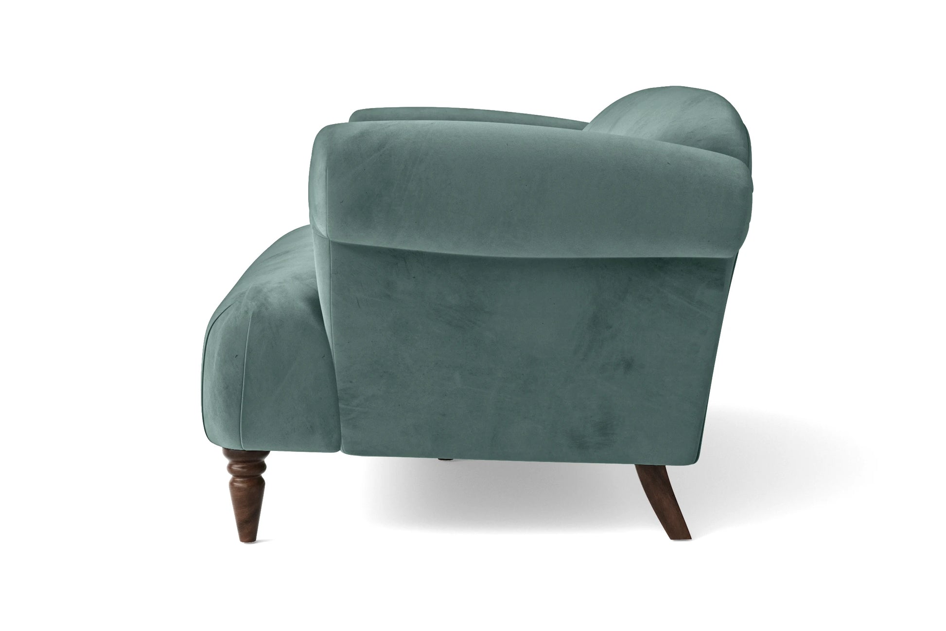 Barberton 2 Seater Sofa Teal Velvet