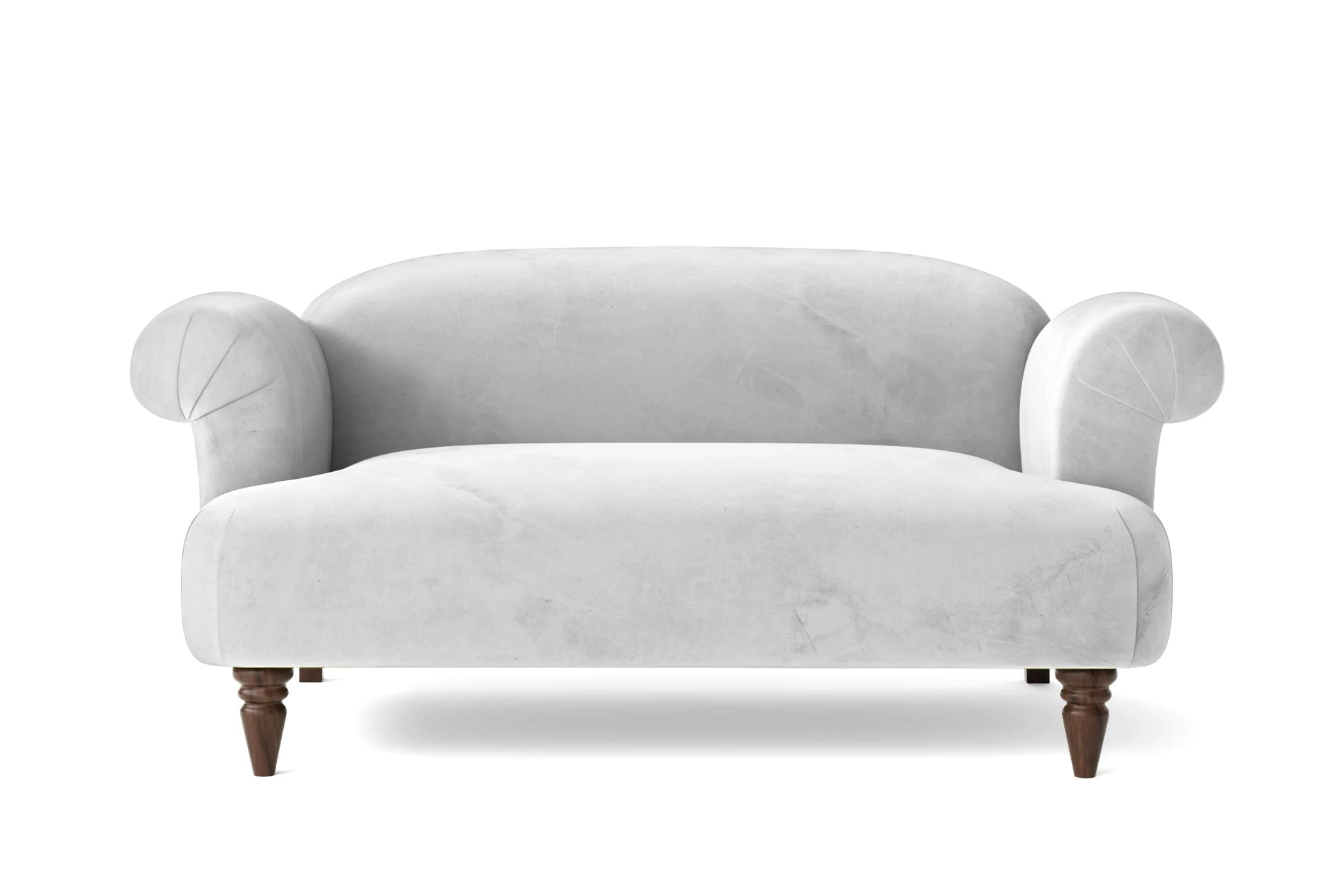 Barberton 2 Seater Sofa White Velvet