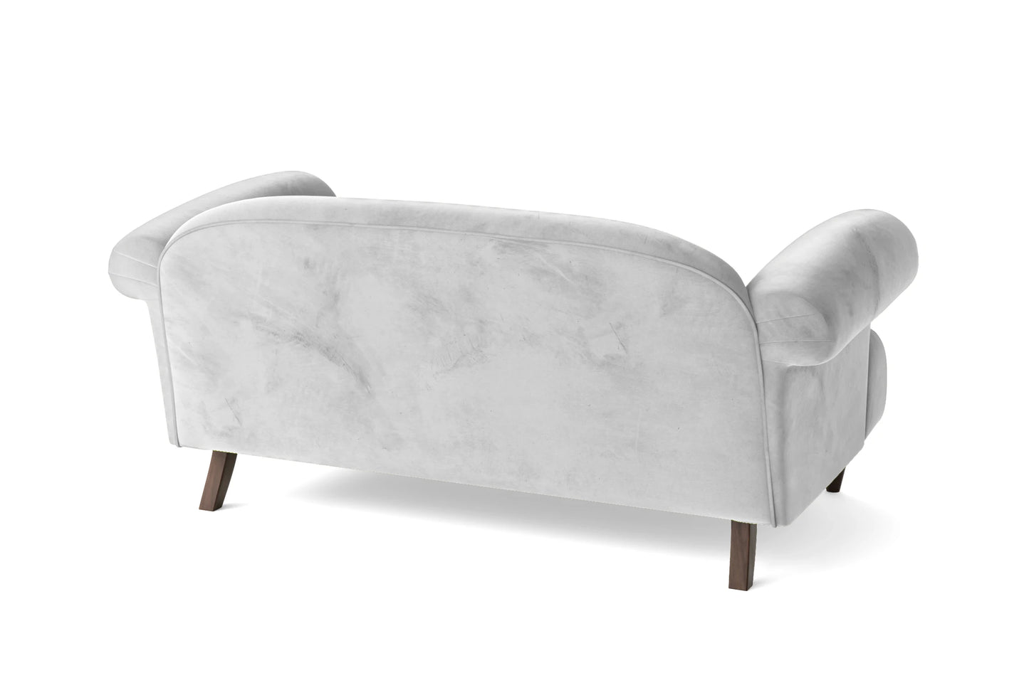 Barberton 2 Seater Sofa White Velvet