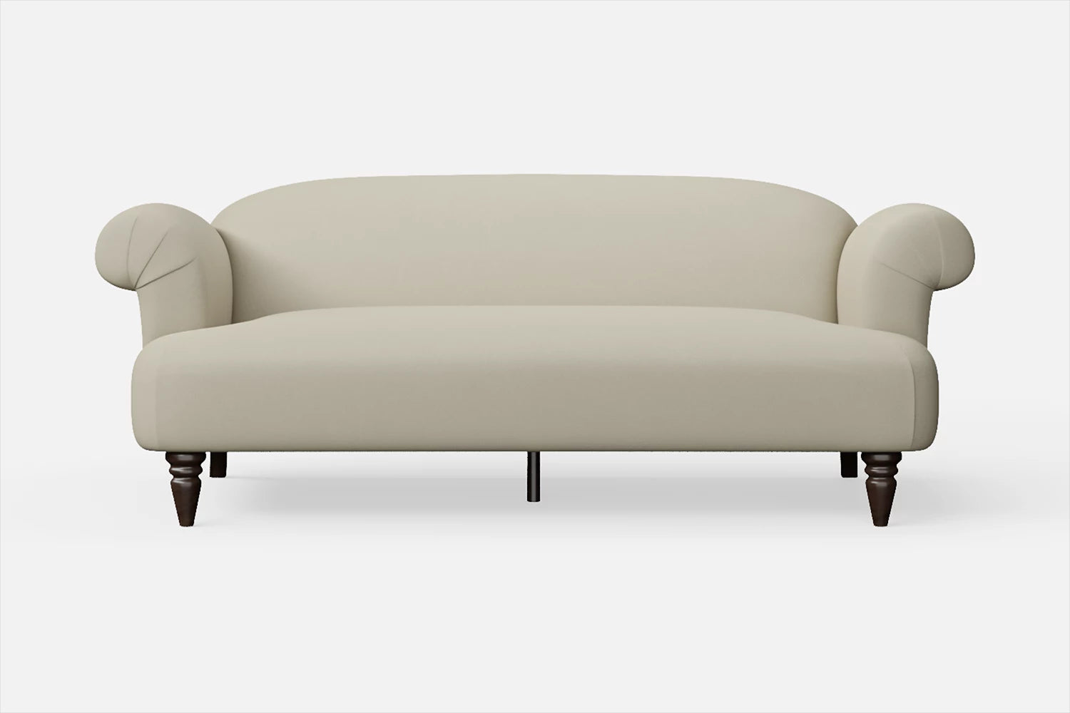 Barberton 3 Seater Sofa Cream Leather