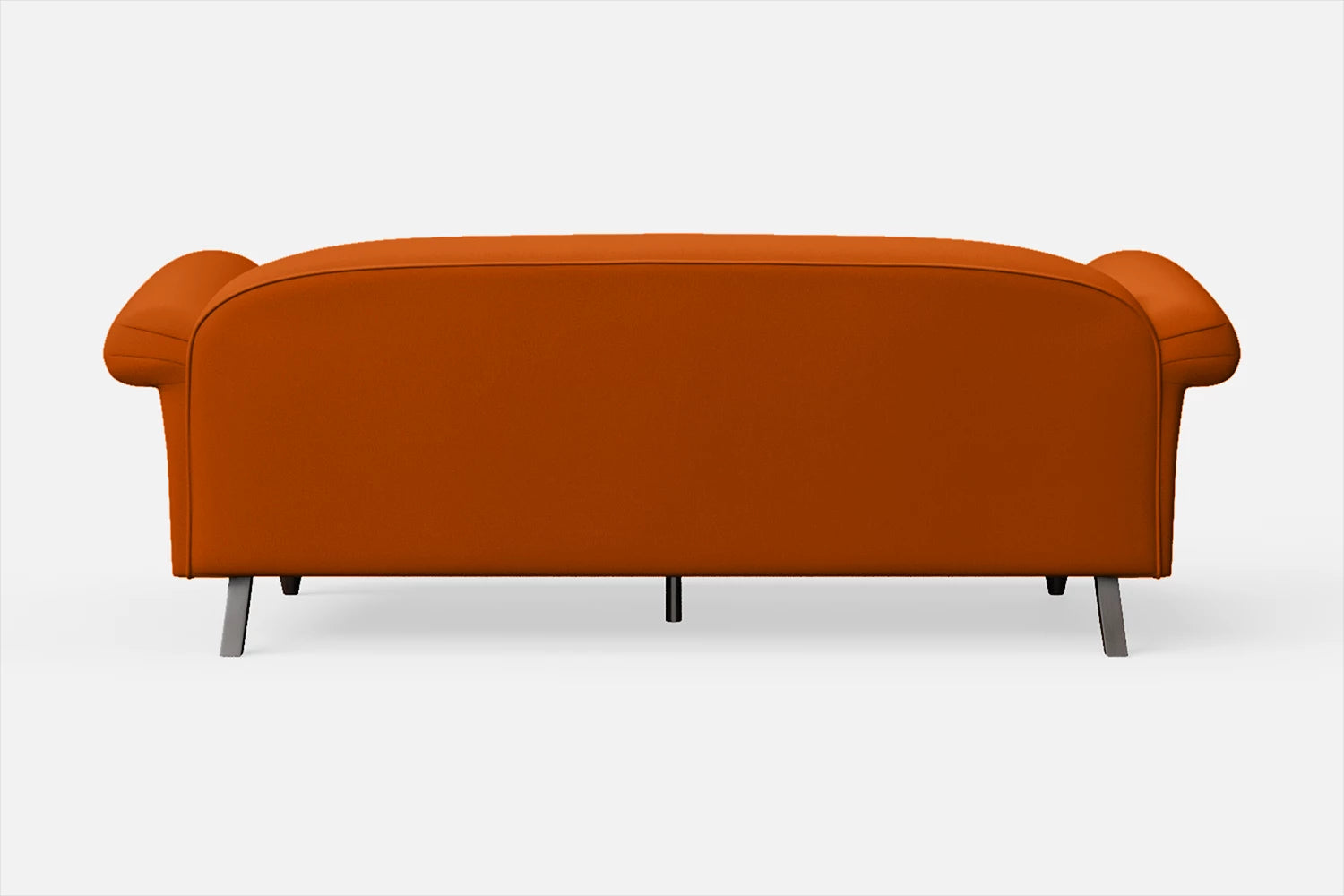 Barberton 3 Seater Sofa Orange Leather