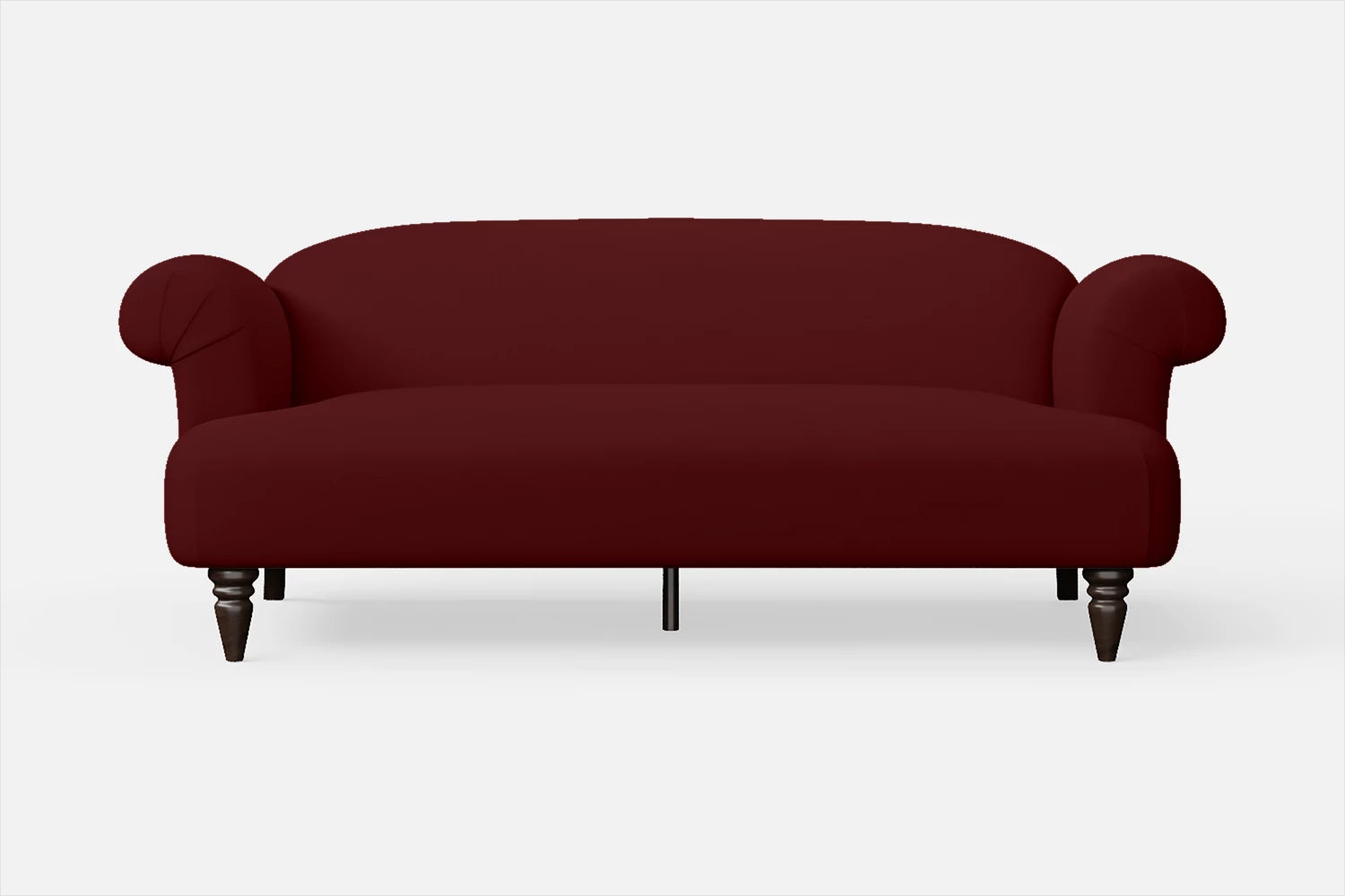 Barberton 3 Seater Sofa Red Leather