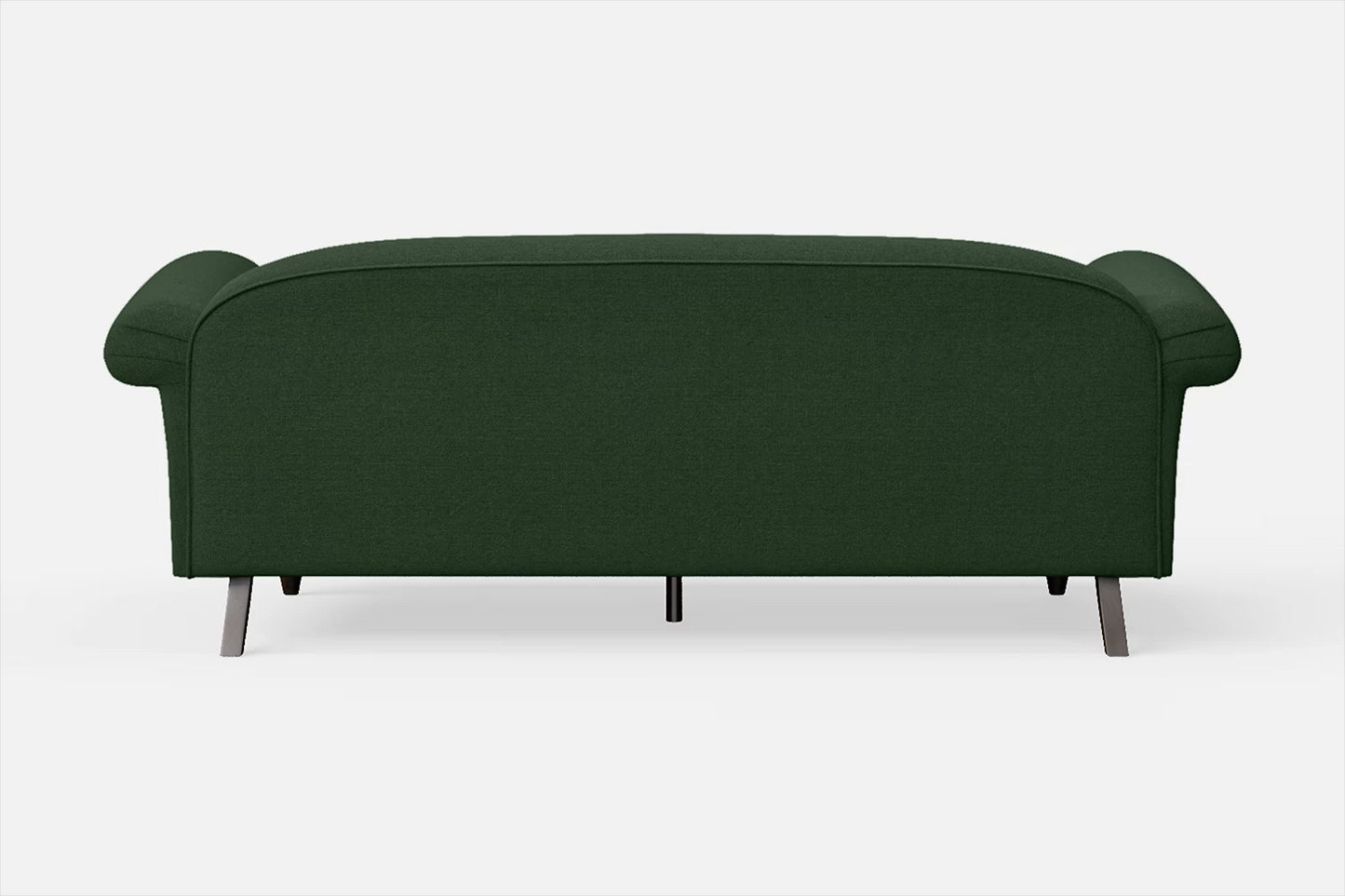 Barberton 3 Seater Sofa Forest Green Linen Fabric