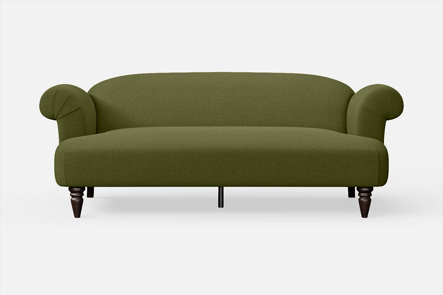 Barberton 3 Seater Sofa Olive Linen Fabric