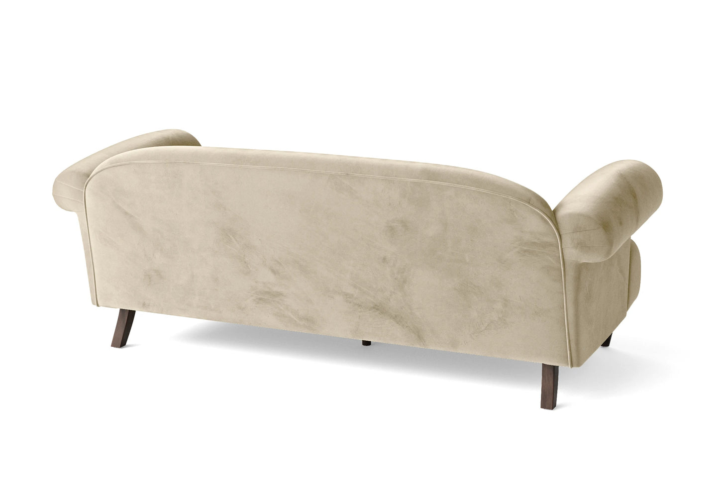 Barberton 3 Seater Sofa Cream Velvet