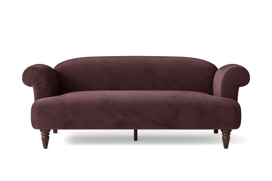 Barberton 3 Seater Sofa Grape Velvet