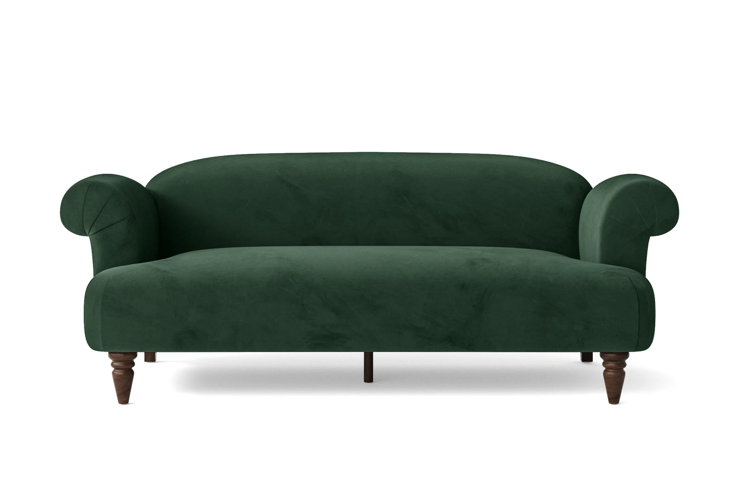 Barberton 3 Seater Sofa Green Velvet