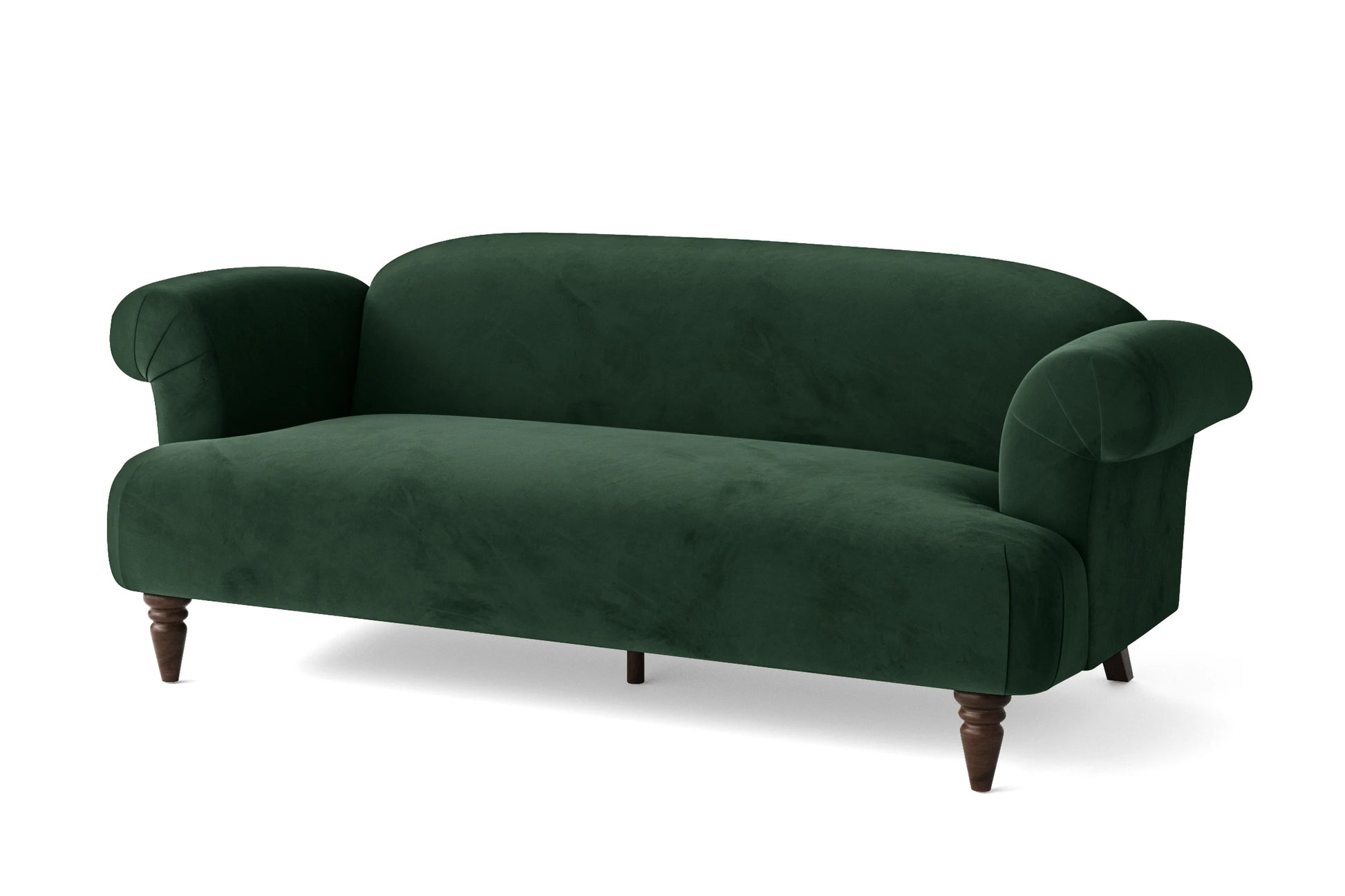 Barberton 3 Seater Sofa Green Velvet