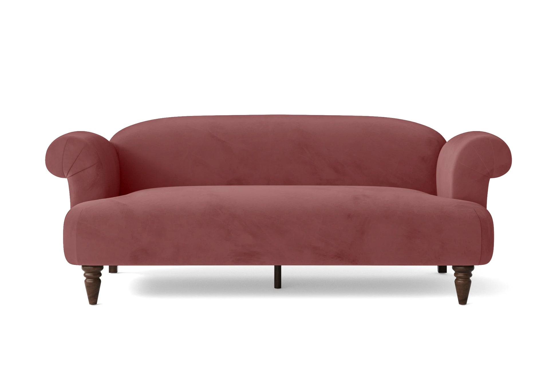 Barberton 3 Seater Sofa Pink Velvet