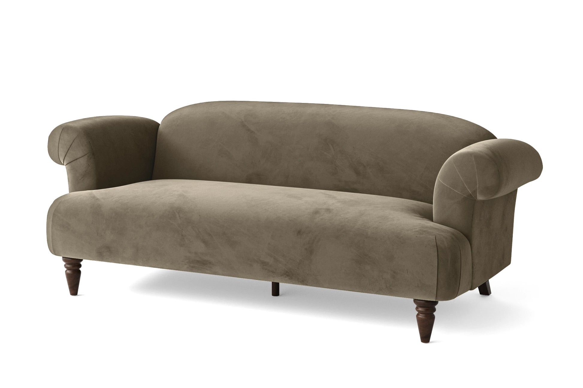 Barberton 3 Seater Sofa Sand Velvet