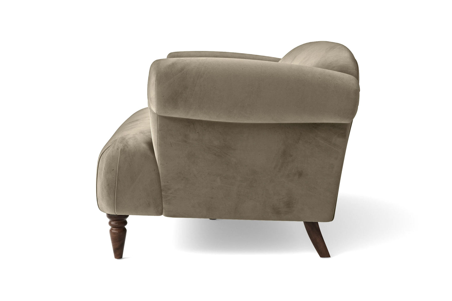 Barberton 3 Seater Sofa Sand Velvet