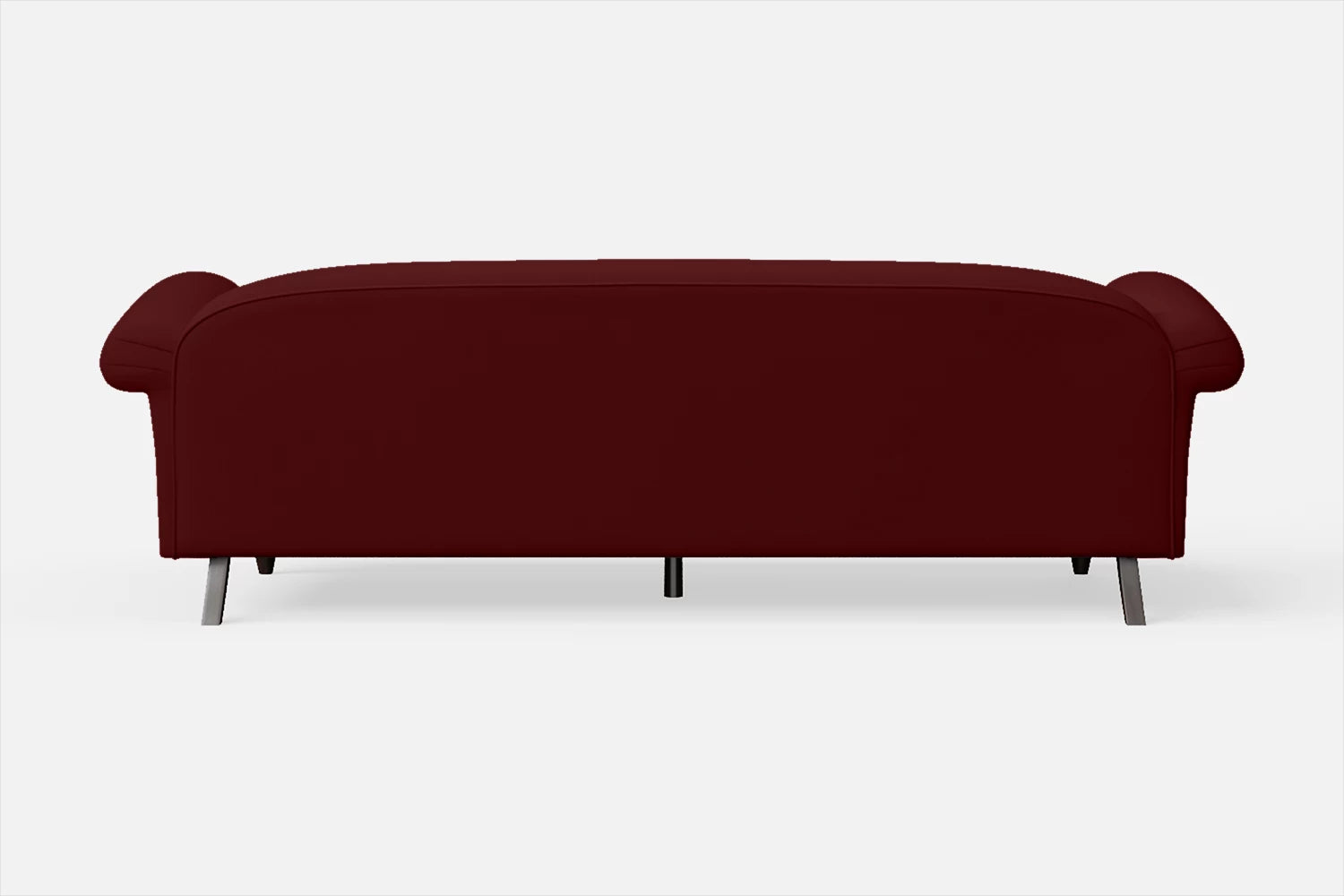 Barberton 4 Seater Sofa Red Leather