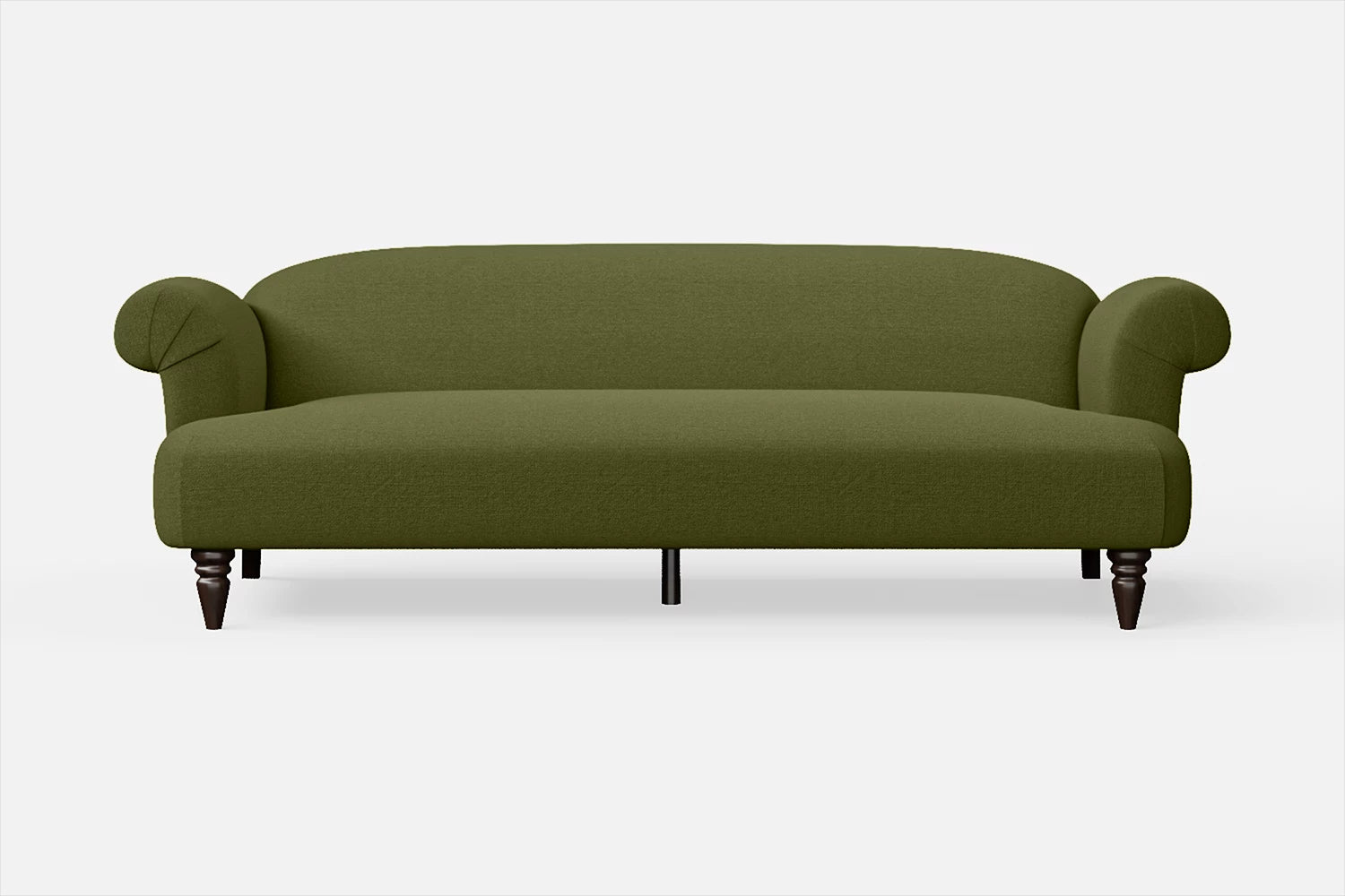 Barberton 4 Seater Sofa Olive Linen Fabric