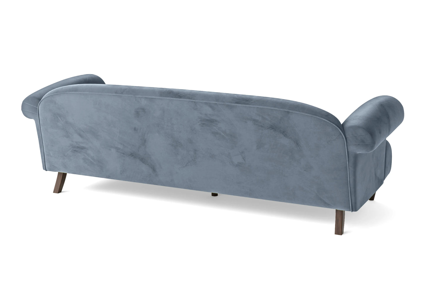 Barberton 4 Seater Sofa Baby Blue Velvet