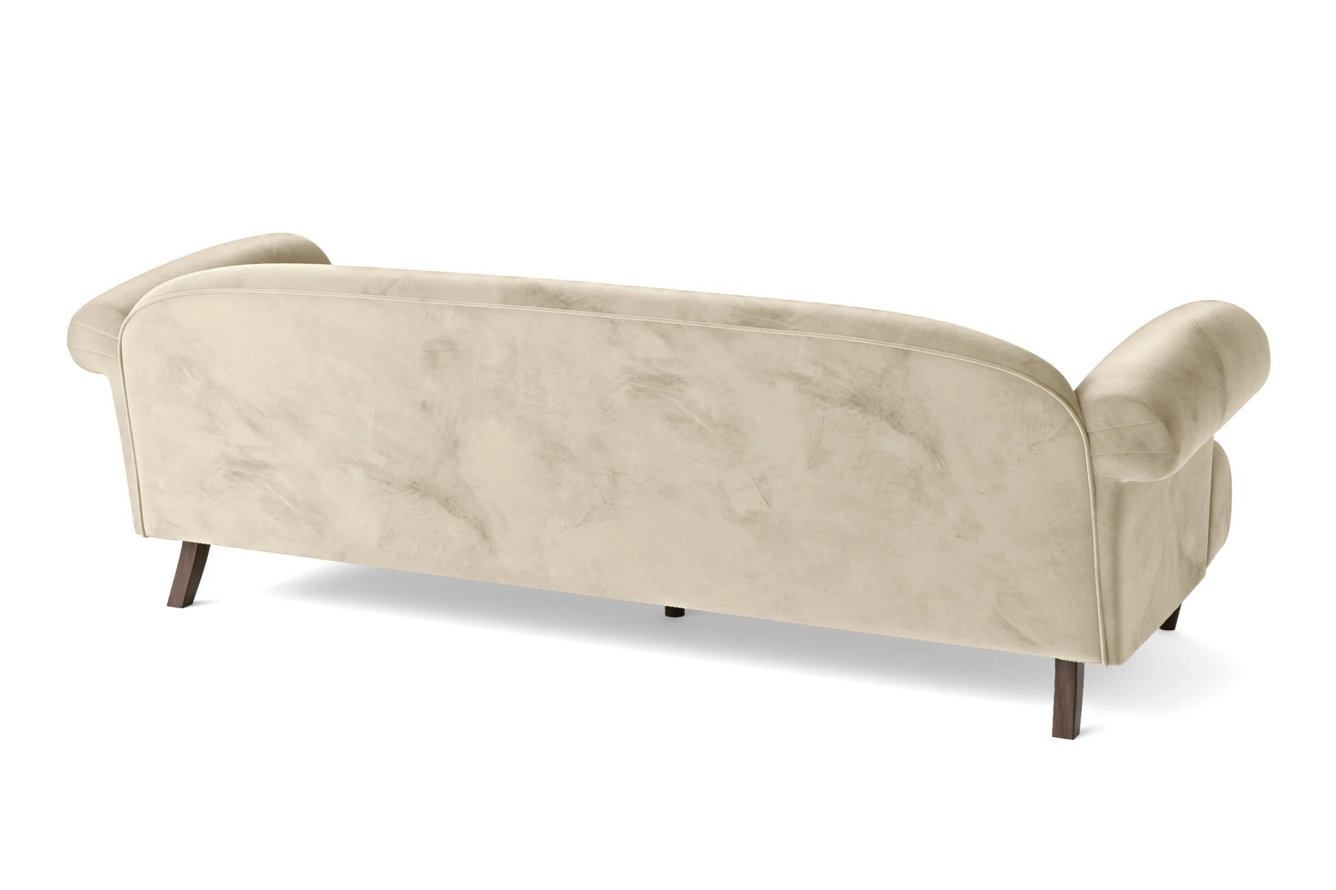 Barberton 4 Seater Sofa Cream Velvet