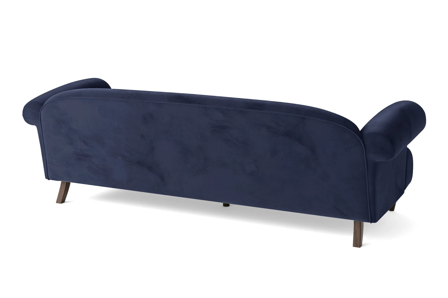 Barberton 4 Seater Sofa Dark Blue Velvet