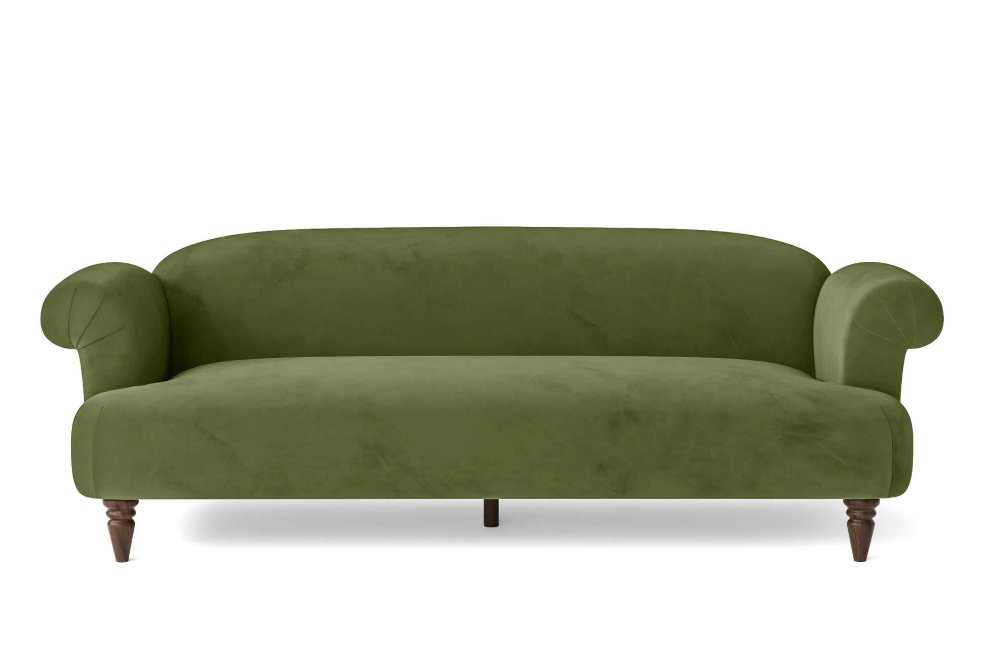 Barberton 4 Seater Sofa Lime Velvet