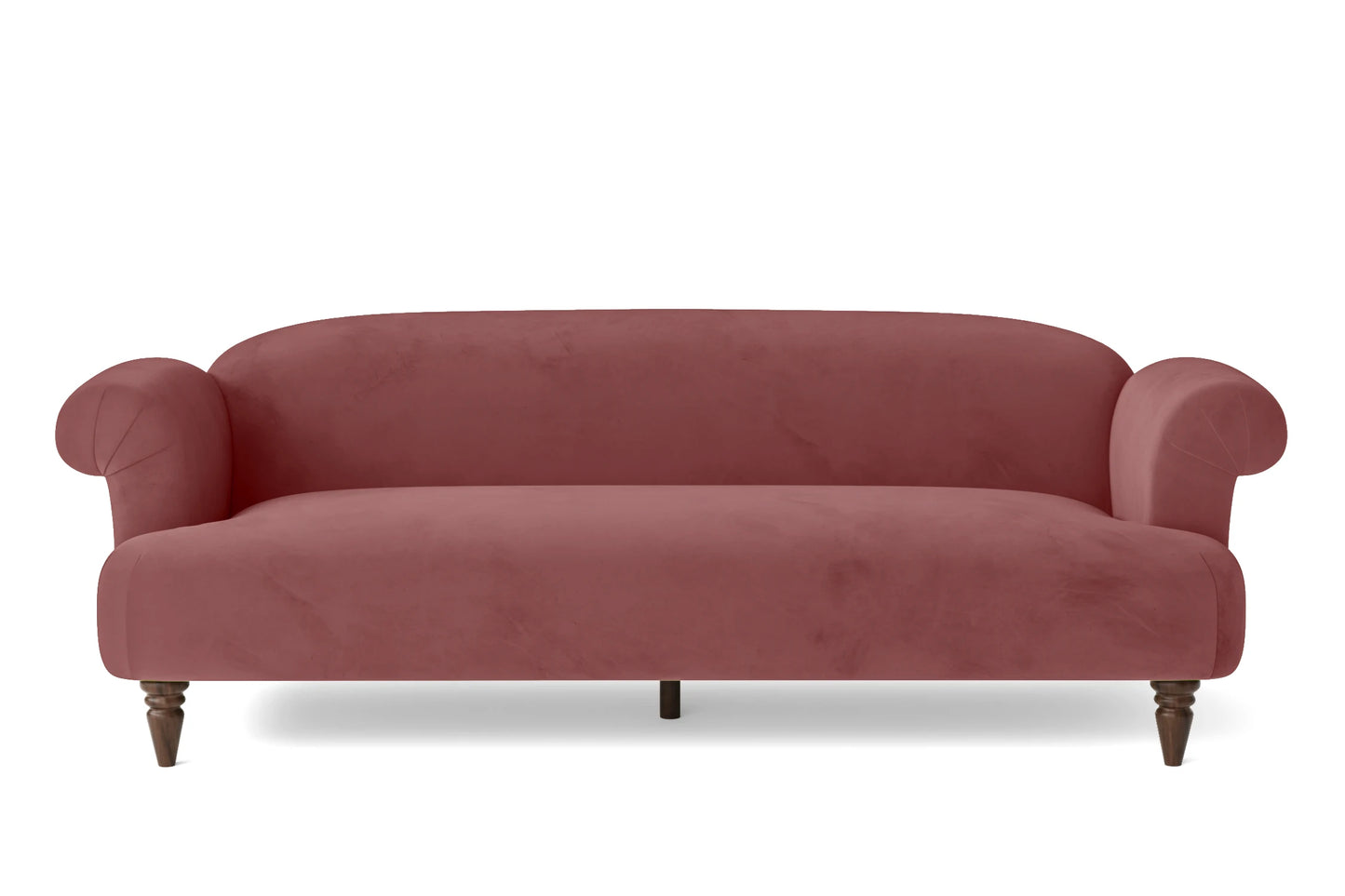 Barberton 4 Seater Sofa Pink Velvet