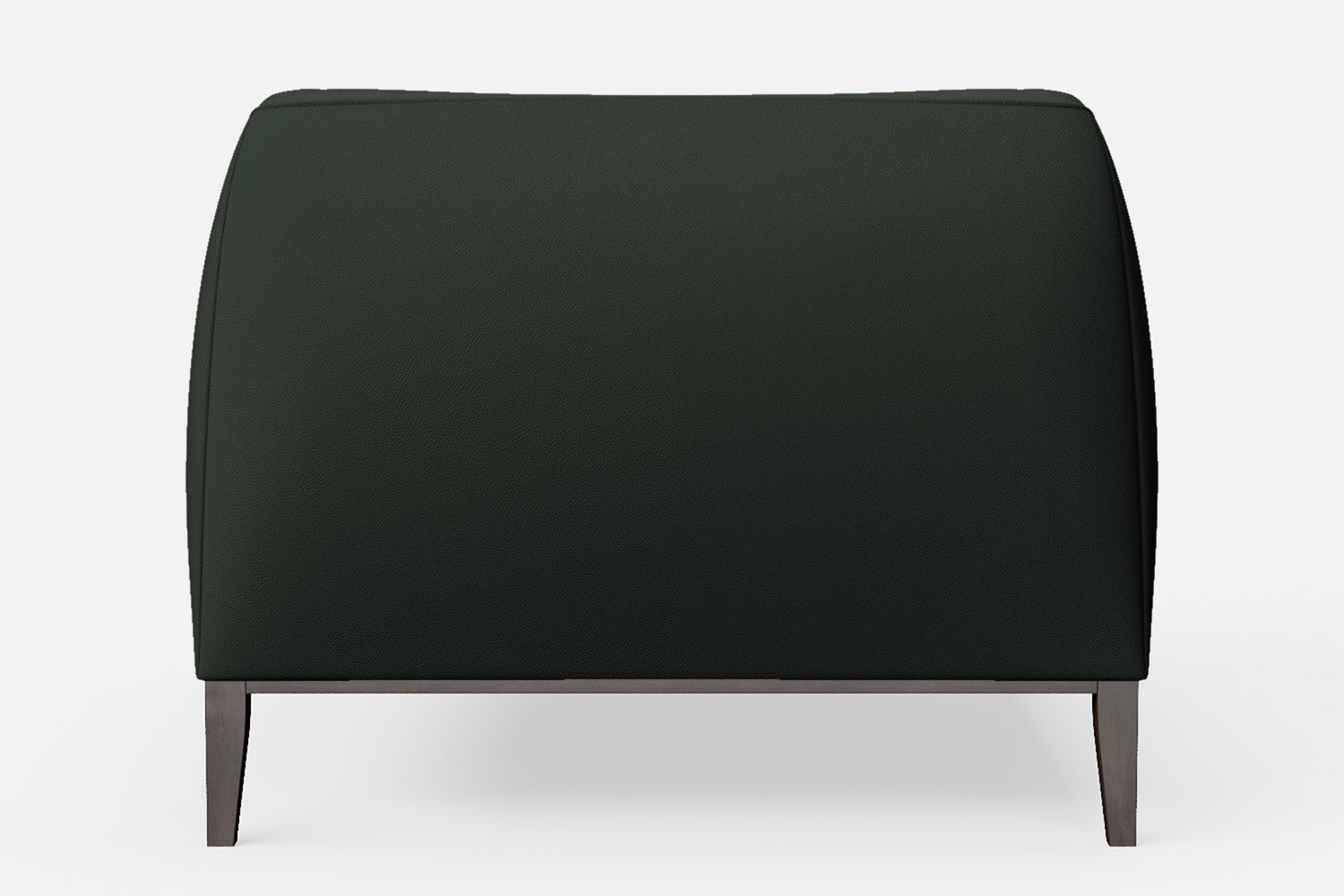 Bergamo Armchair Green Leather