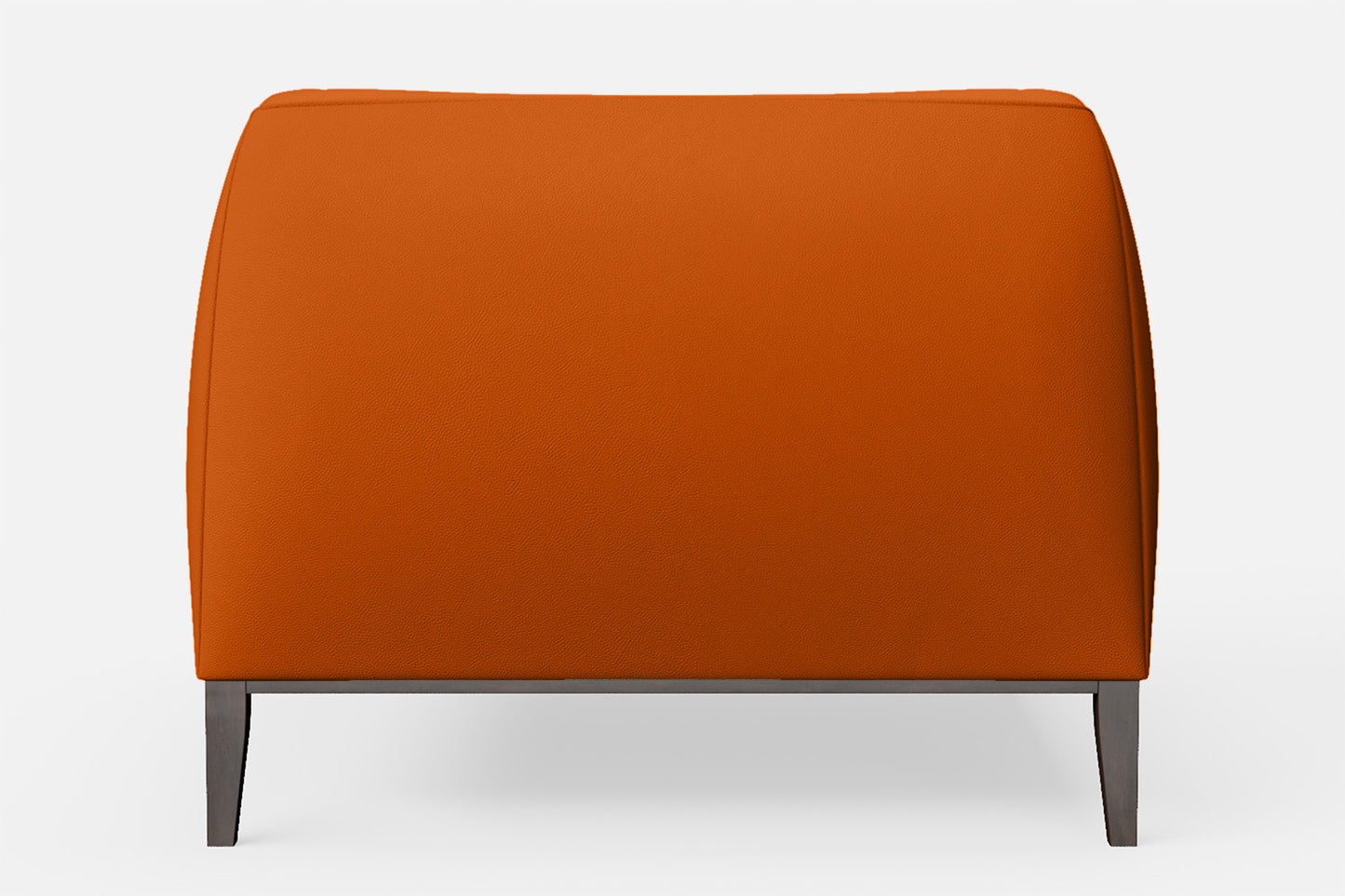 Bergamo Armchair Orange Leather