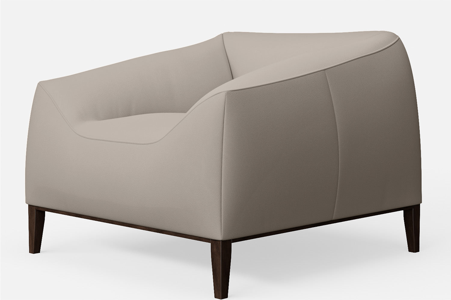 Bergamo Armchair Sand Leather